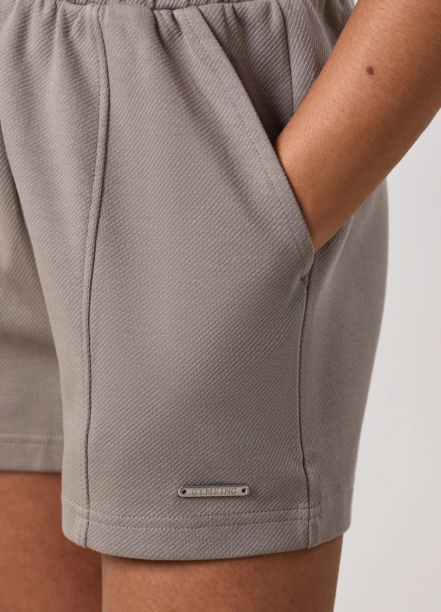 Gym King Portals Shorts - Clay Grey sold by The Gym King product image thumbnail 5