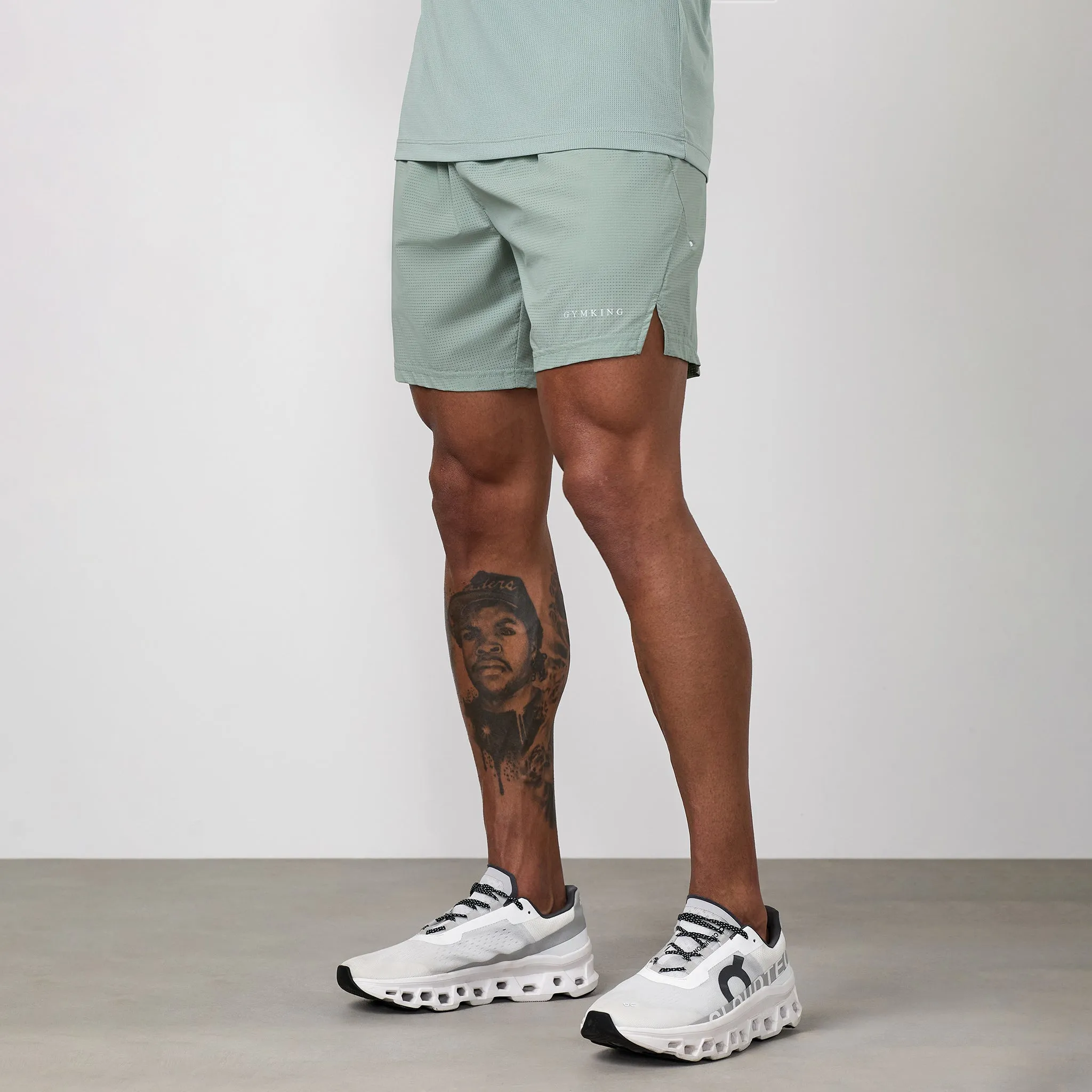 Gym King Energise Short - Urban Sage sold by The Gym King product image thumbnail 2