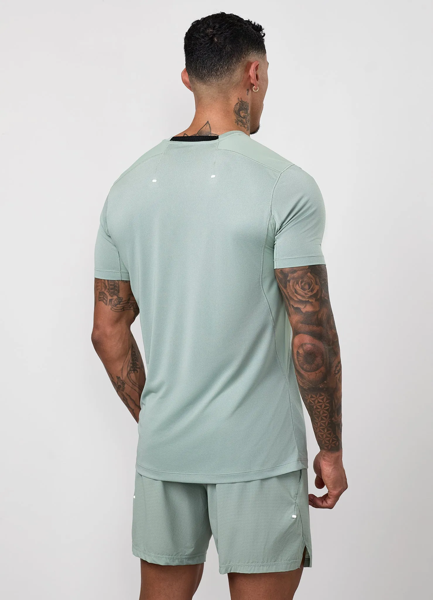 Gym King Energise Tee - Urban Sage sold by The Gym King product image thumbnail 3