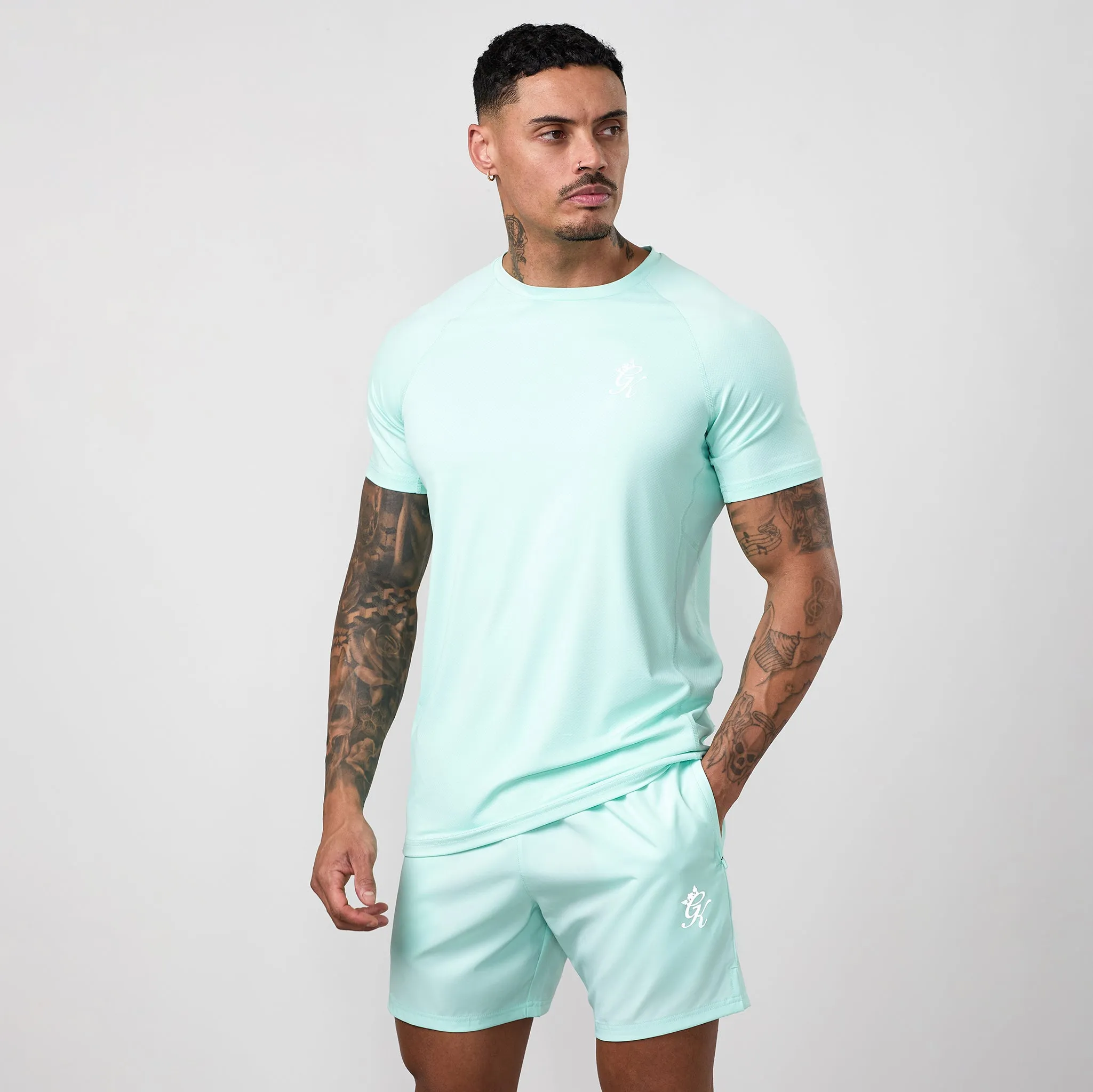 Gym King Energy Tee - Seafoam sold by The Gym King product image thumbnail 2