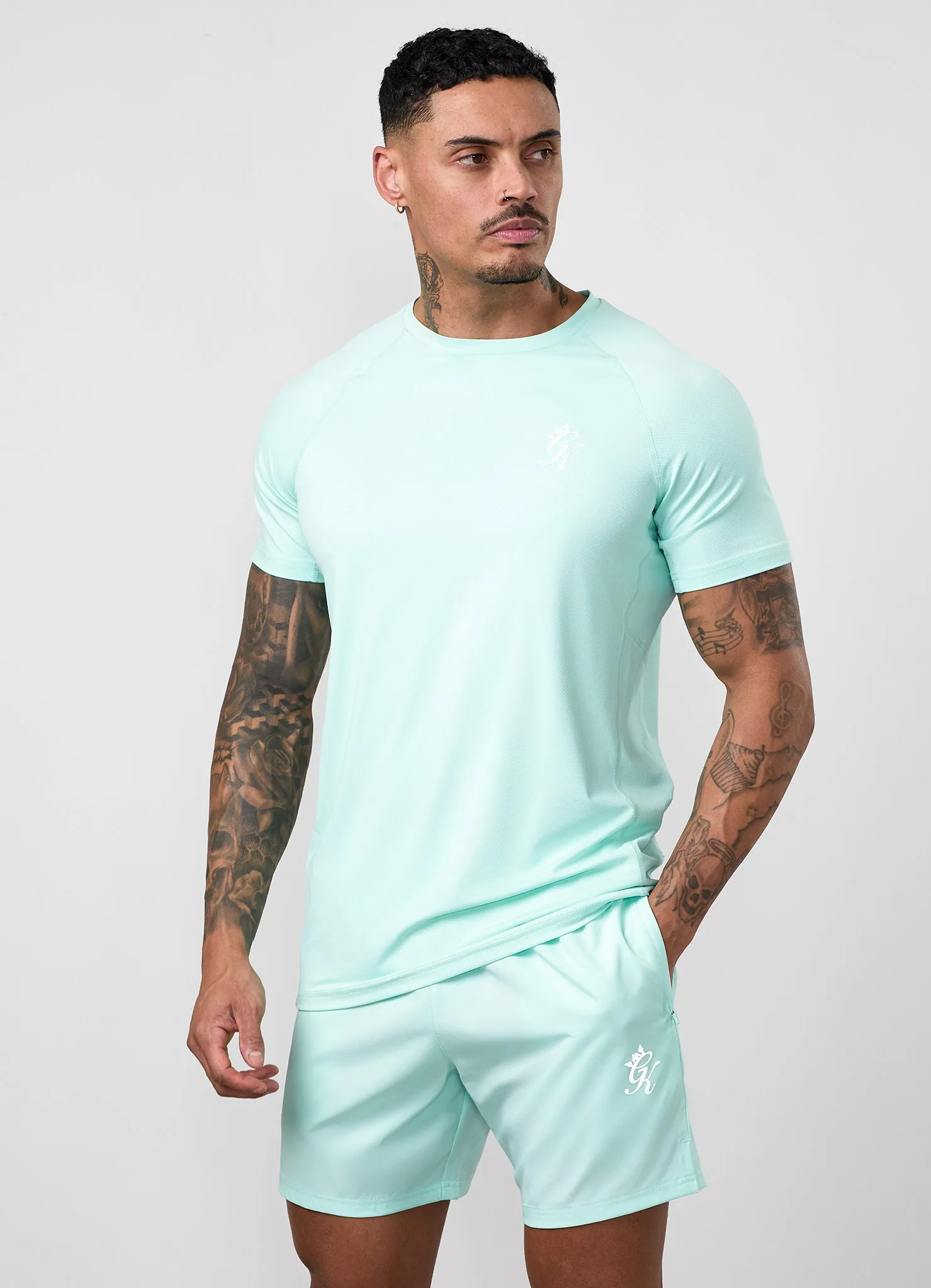Gym King Energy Tee - Seafoam sold by The Gym King