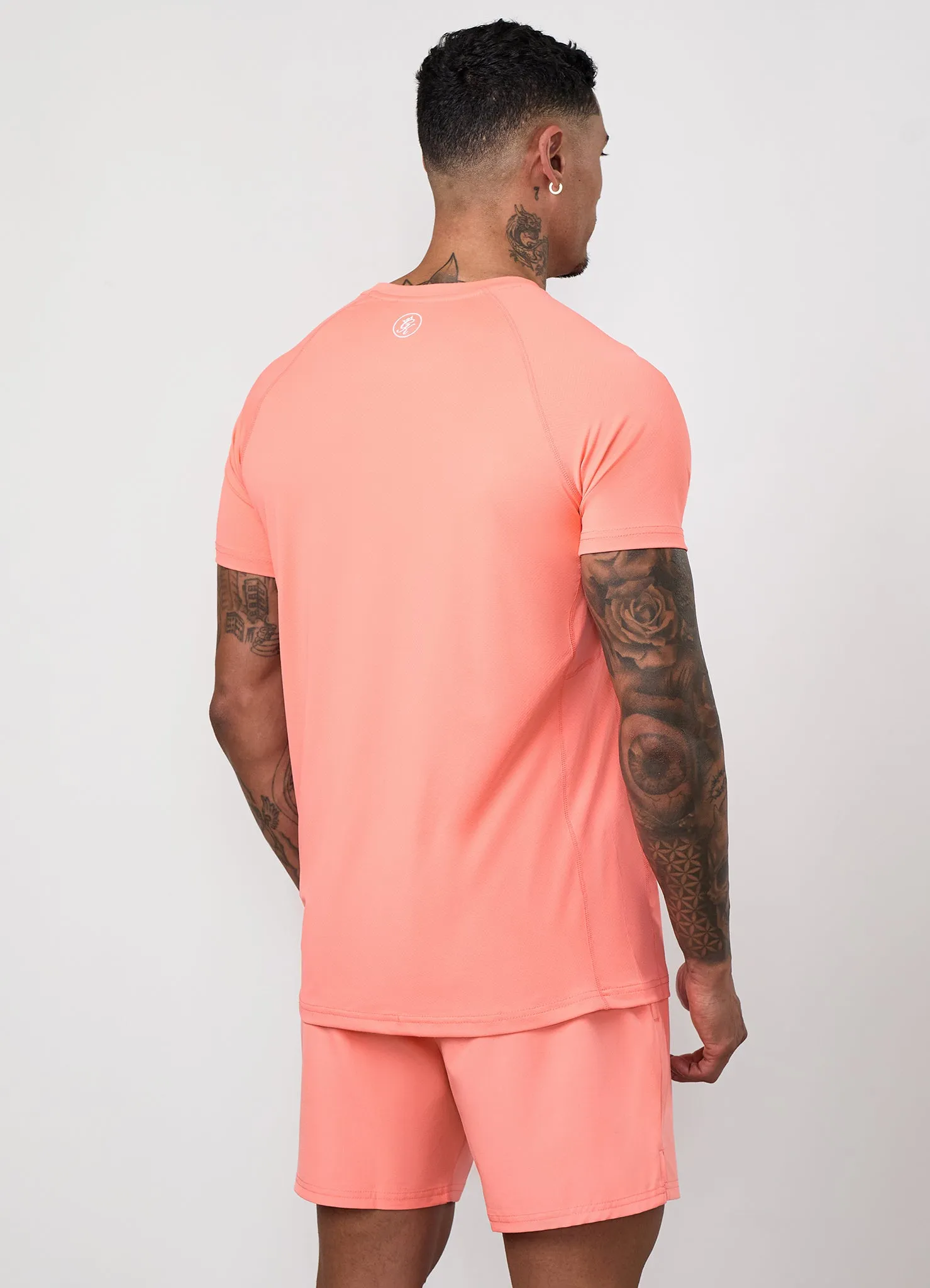 Gym King Energy Tee - Coral Dust sold by The Gym King product image thumbnail 3
