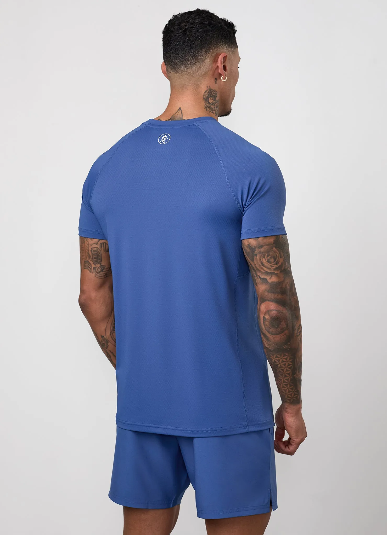 Gym King Energy Tee - Blueprint sold by The Gym King product image thumbnail 3