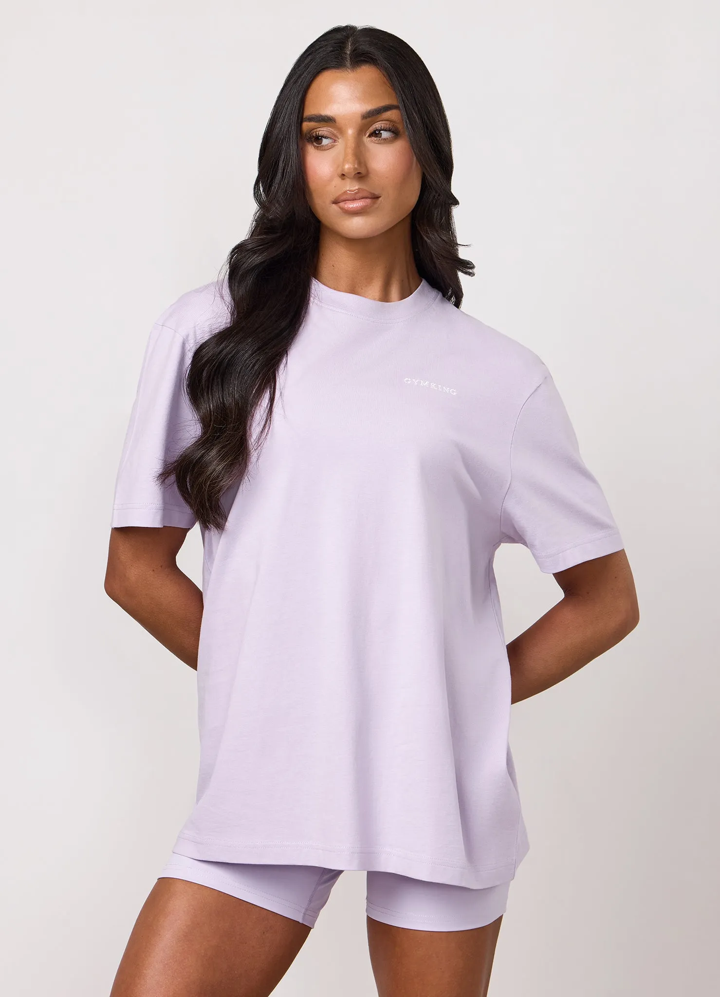 Gym King 365 Boyfriend Tee - Hyacinth sold by The Gym King product image thumbnail 4