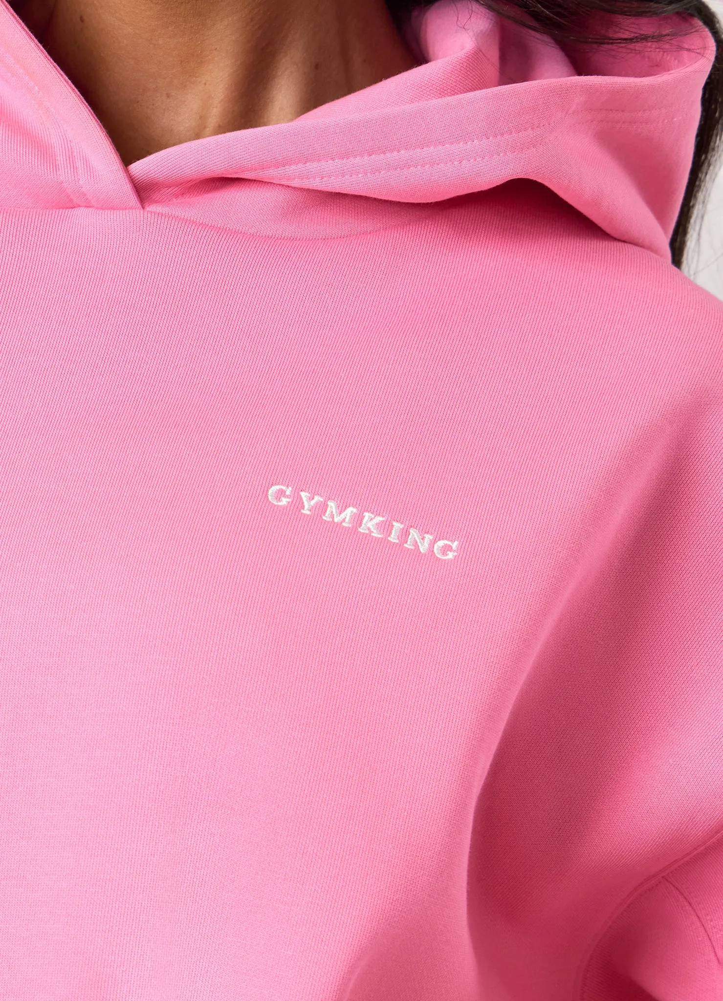 Gym King 365 Relaxed Fit Hoodie - Carnation Pink sold by The Gym King product image thumbnail 5