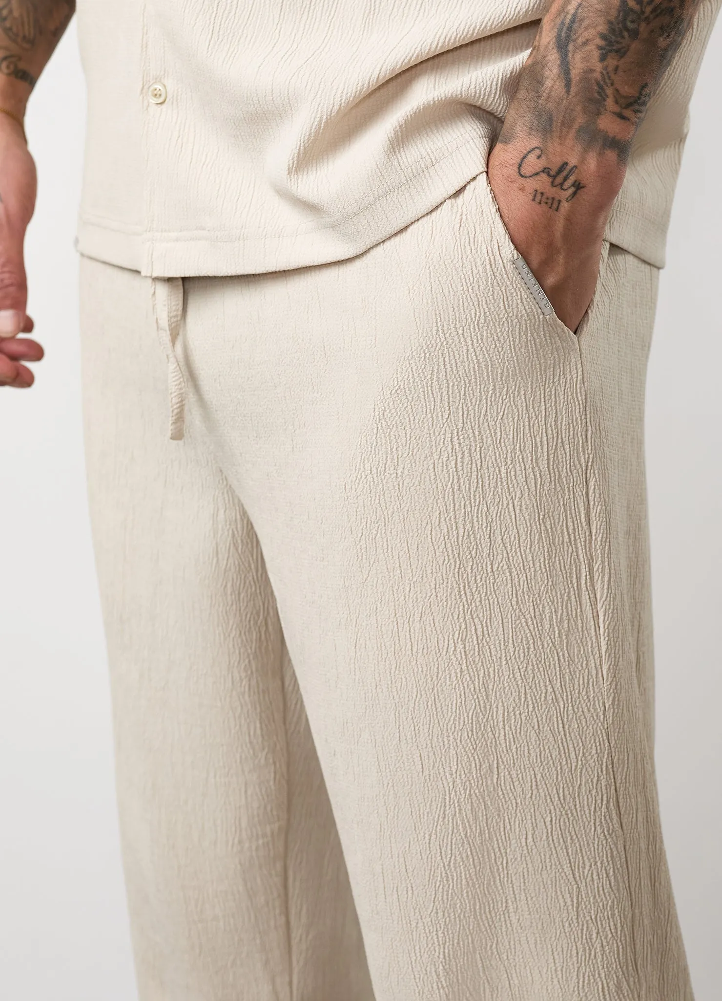Gym King Signature Woven Trouser - Clay sold by The Gym King product image thumbnail 5