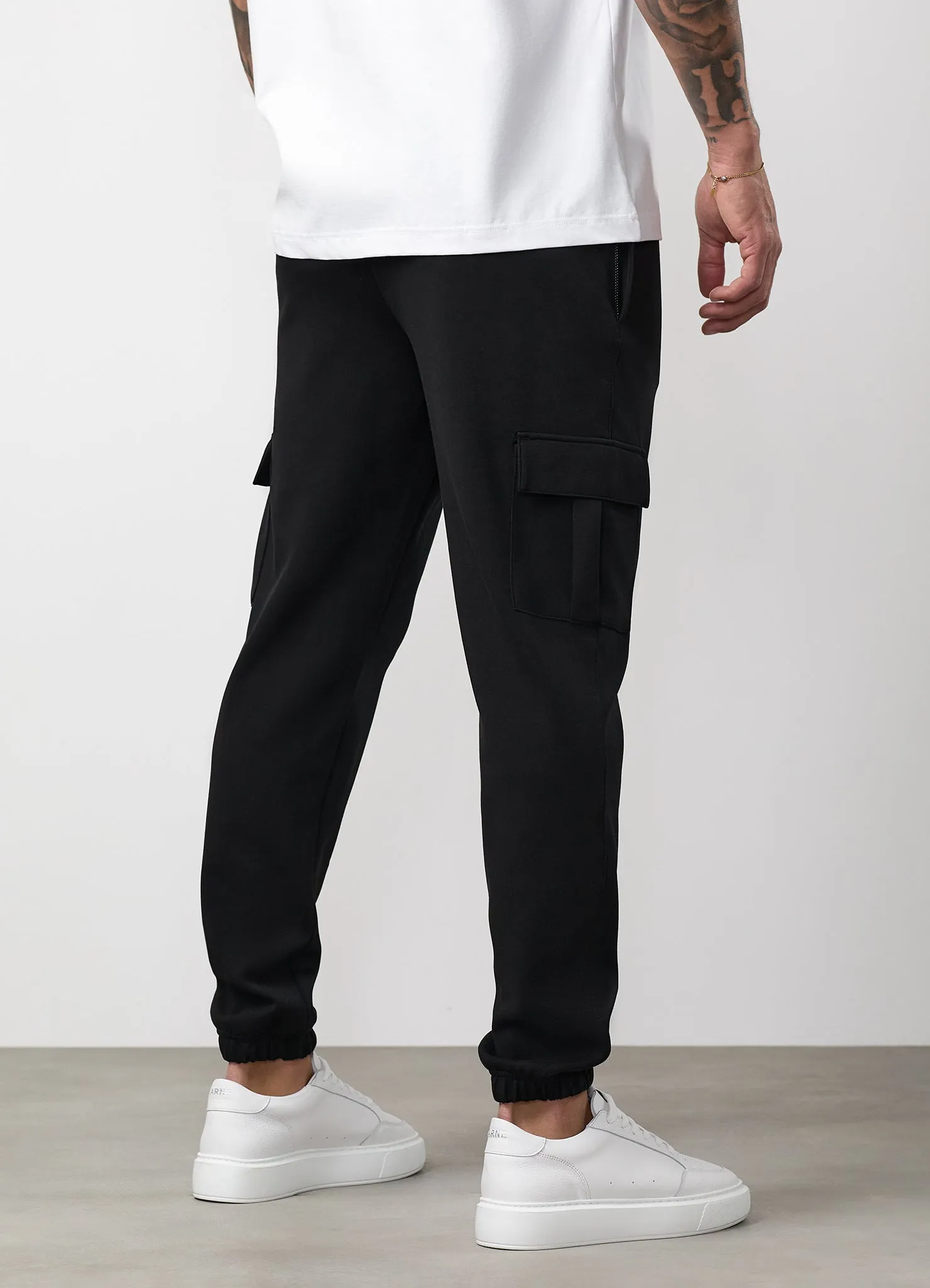 Gym King Linear Travel Cargo Jogger - Black sold by The Gym King product image thumbnail 3