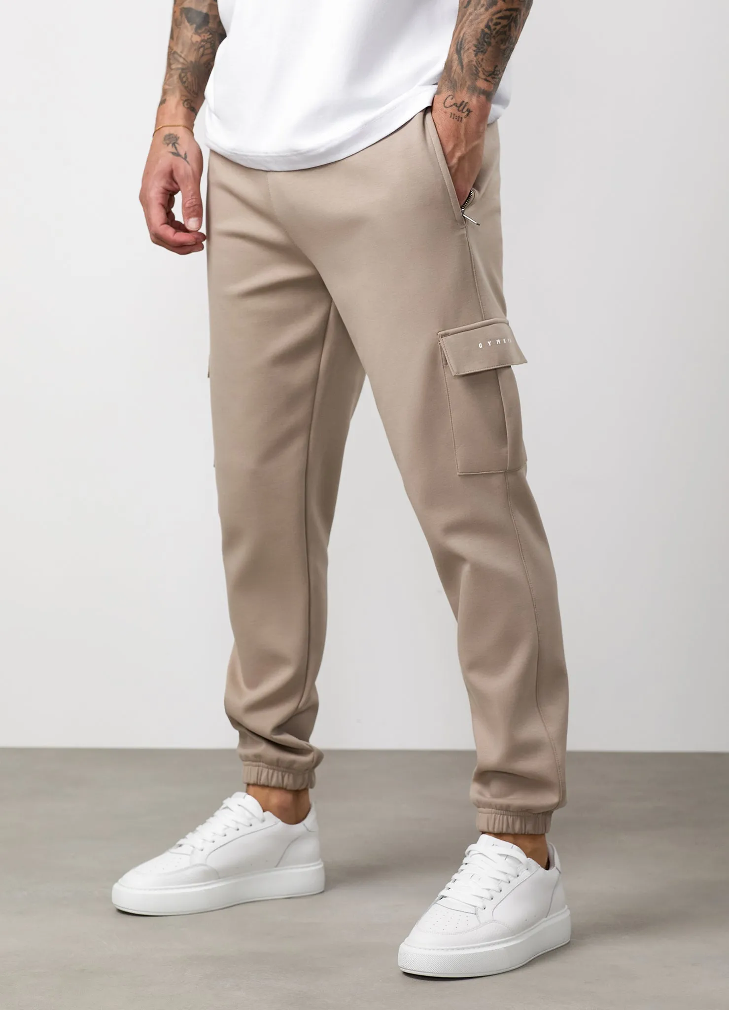 Gym King Linear Travel Cargo Jogger - Claydust sold by The Gym King product image thumbnail 4