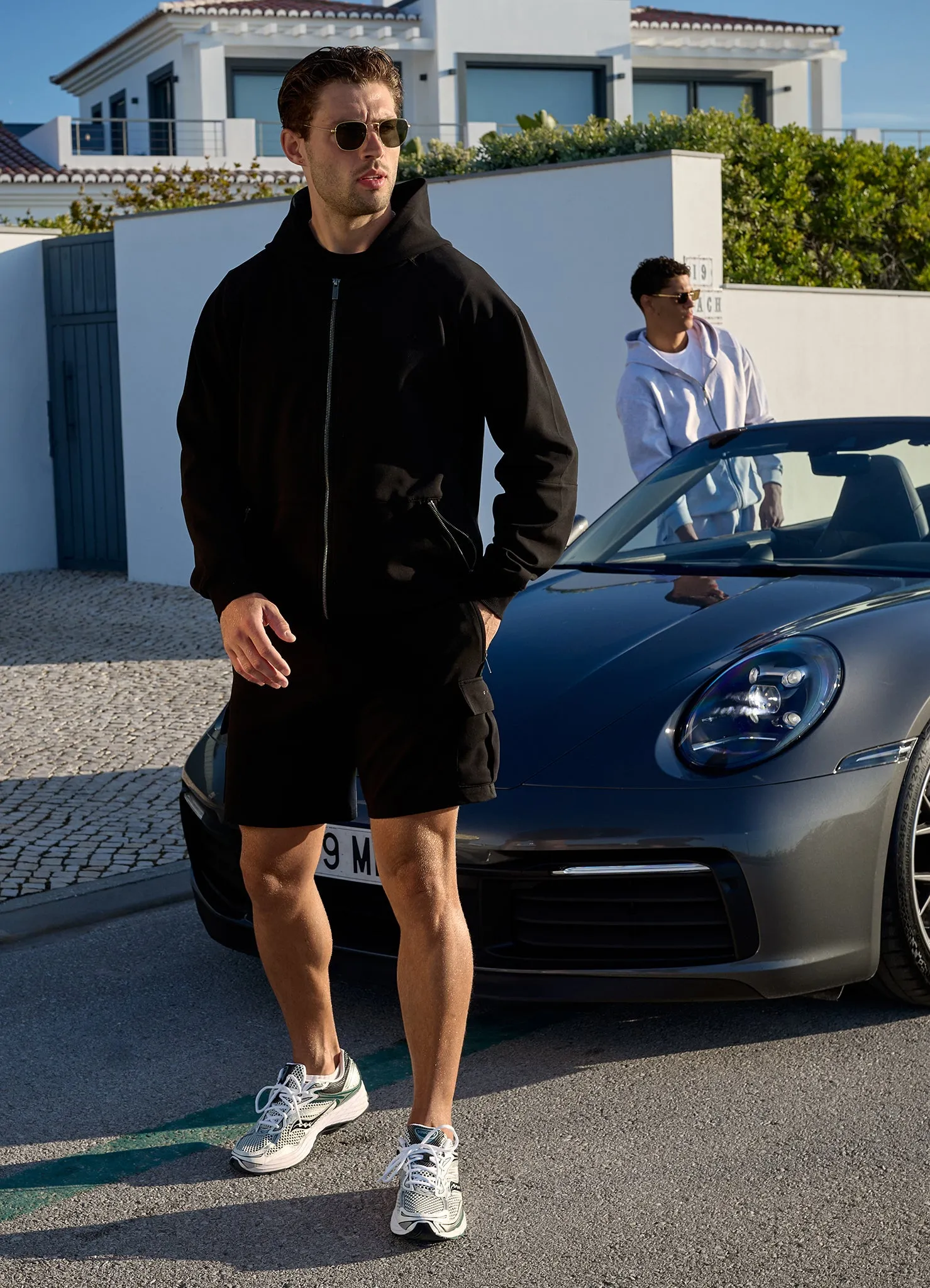 Gym King Linear Travel Cargo Short - Black sold by The Gym King product image thumbnail 4