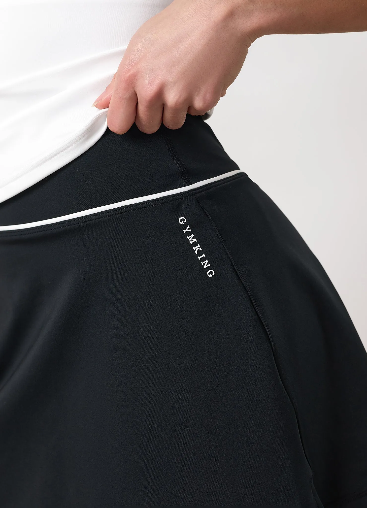 Gym King Knockout Skort - Black sold by The Gym King product image thumbnail 5