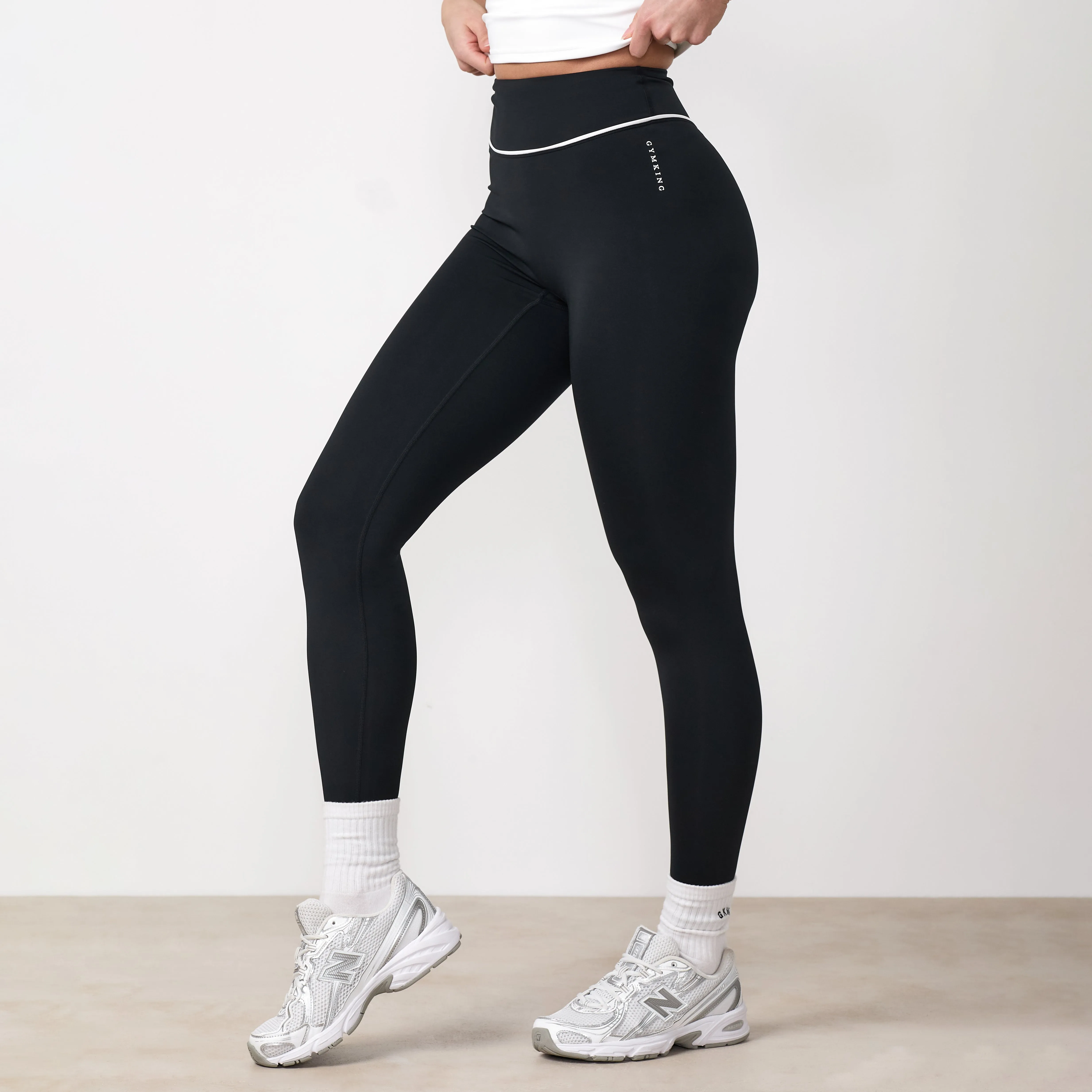 Gym King Knockout Legging - Black sold by The Gym King product image thumbnail 2