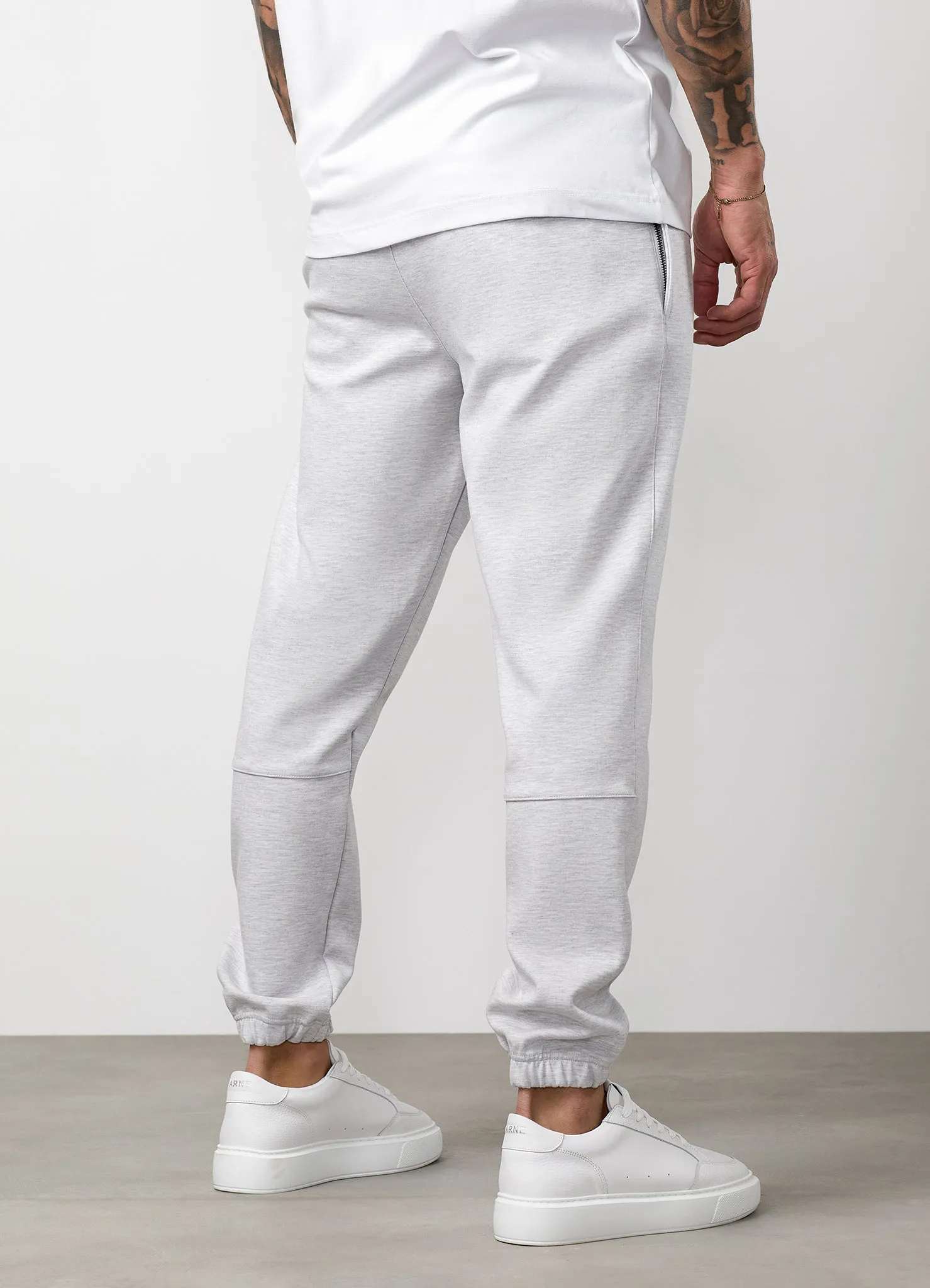 Gym King Linear Travel Jogger - Snow Marl sold by The Gym King product image thumbnail 5