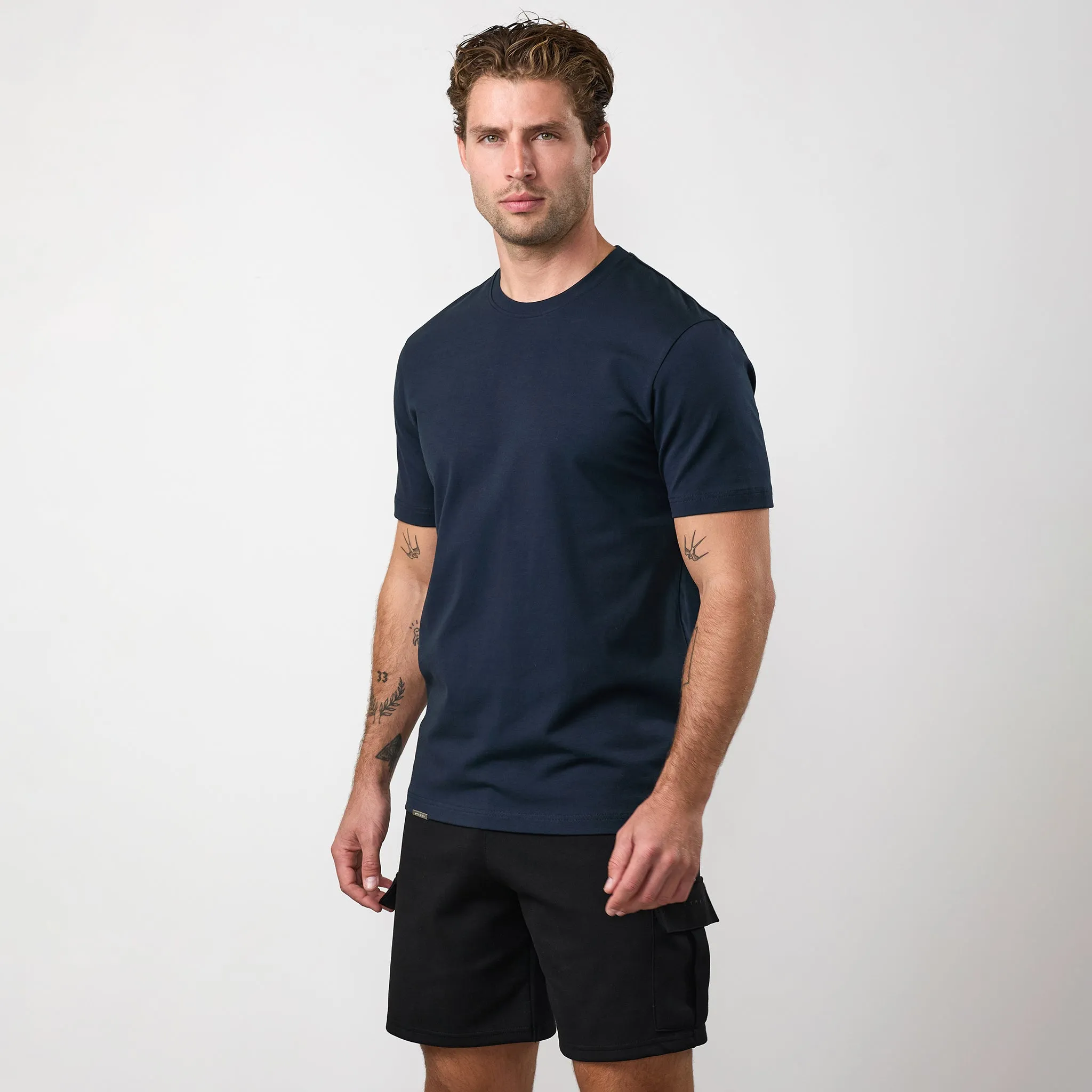 Gym King Signature T-Shirt - Navy sold by The Gym King product image thumbnail 2