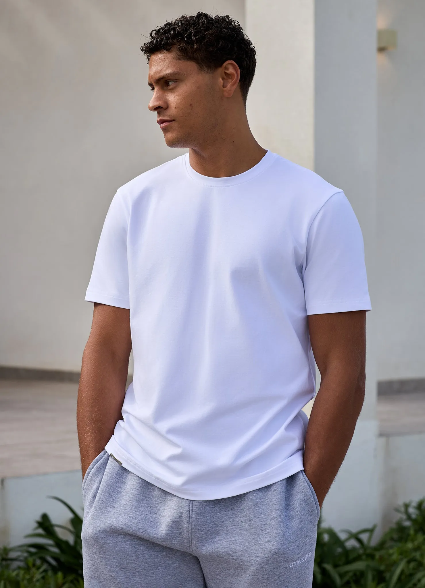 Gym King Signature Tee - White sold by The Gym King
