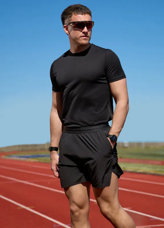 Gym King Rebellion Echo AOP T-Shirt - Black made by The Gym King