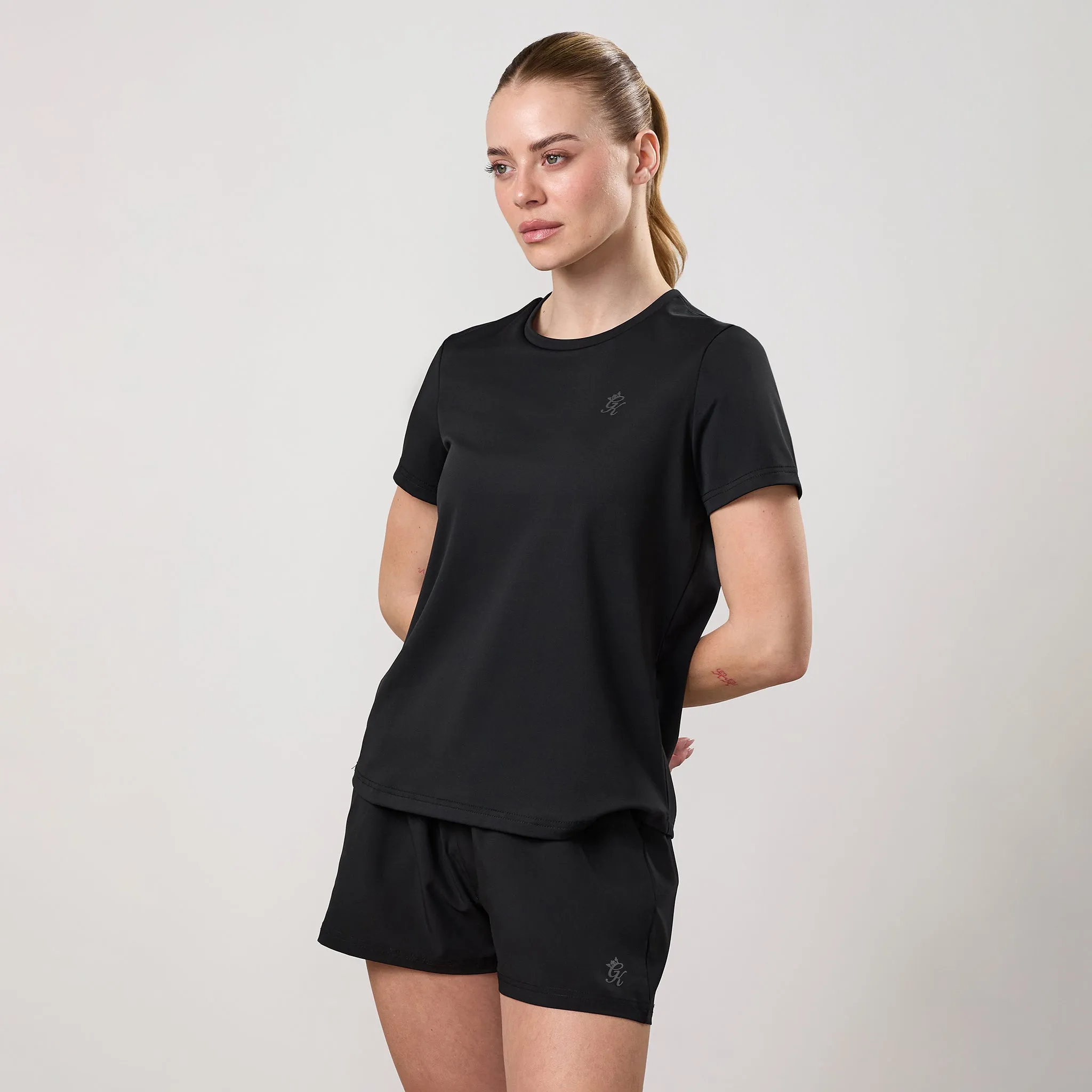 Gym King Victory Performance Tee - Black sold by The Gym King product image thumbnail 2