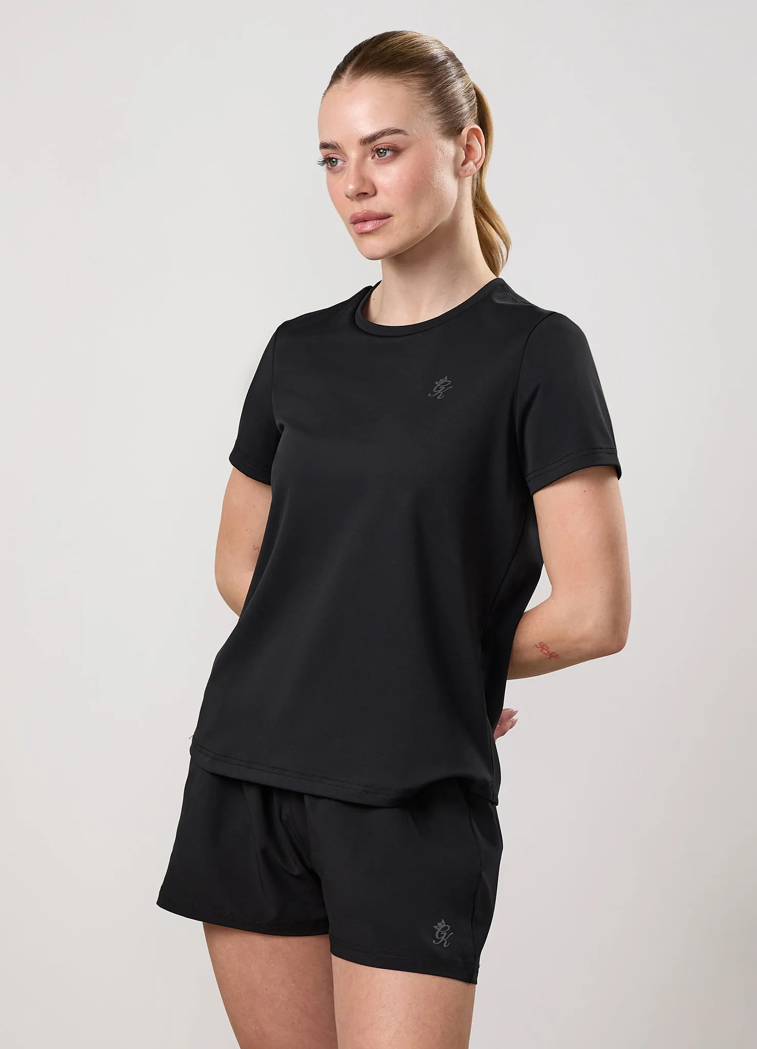 Gym King Victory Performance Tee - Black sold by The Gym King