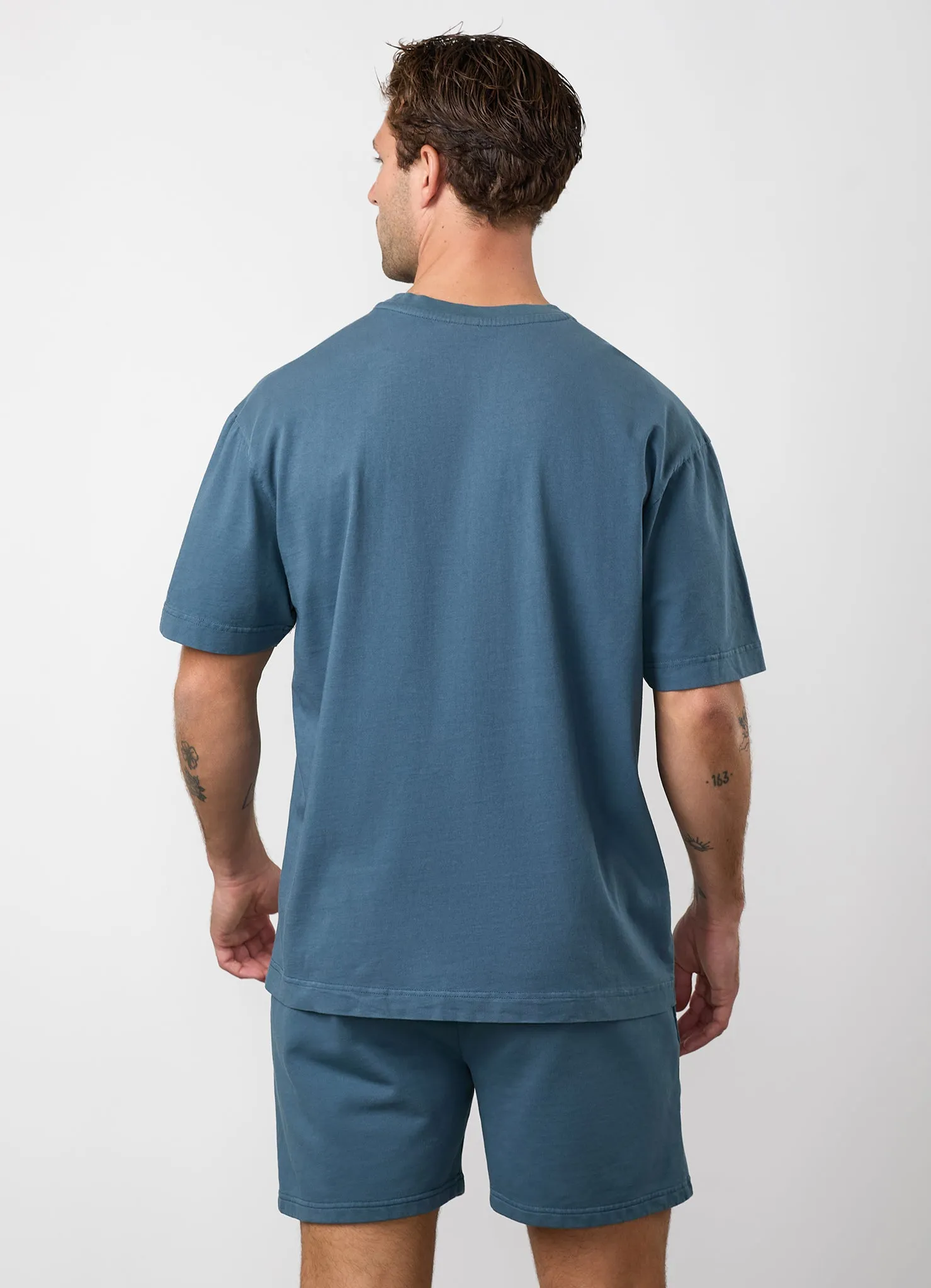 Gym King Roam Washed T-Shirt - Mountain Slate sold by The Gym King product image thumbnail 5