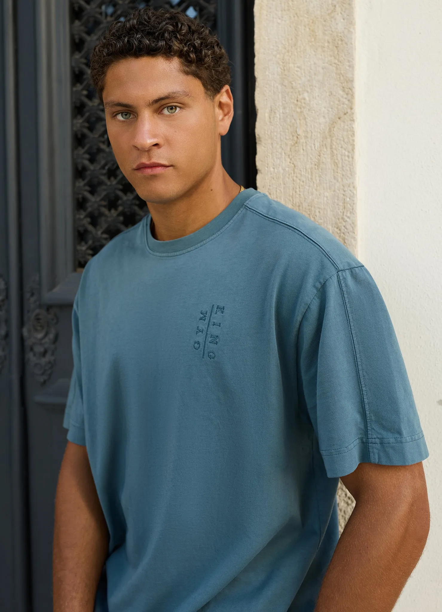 Gym King Roam Washed T-Shirt - Mountain Slate sold by The Gym King product image thumbnail 3