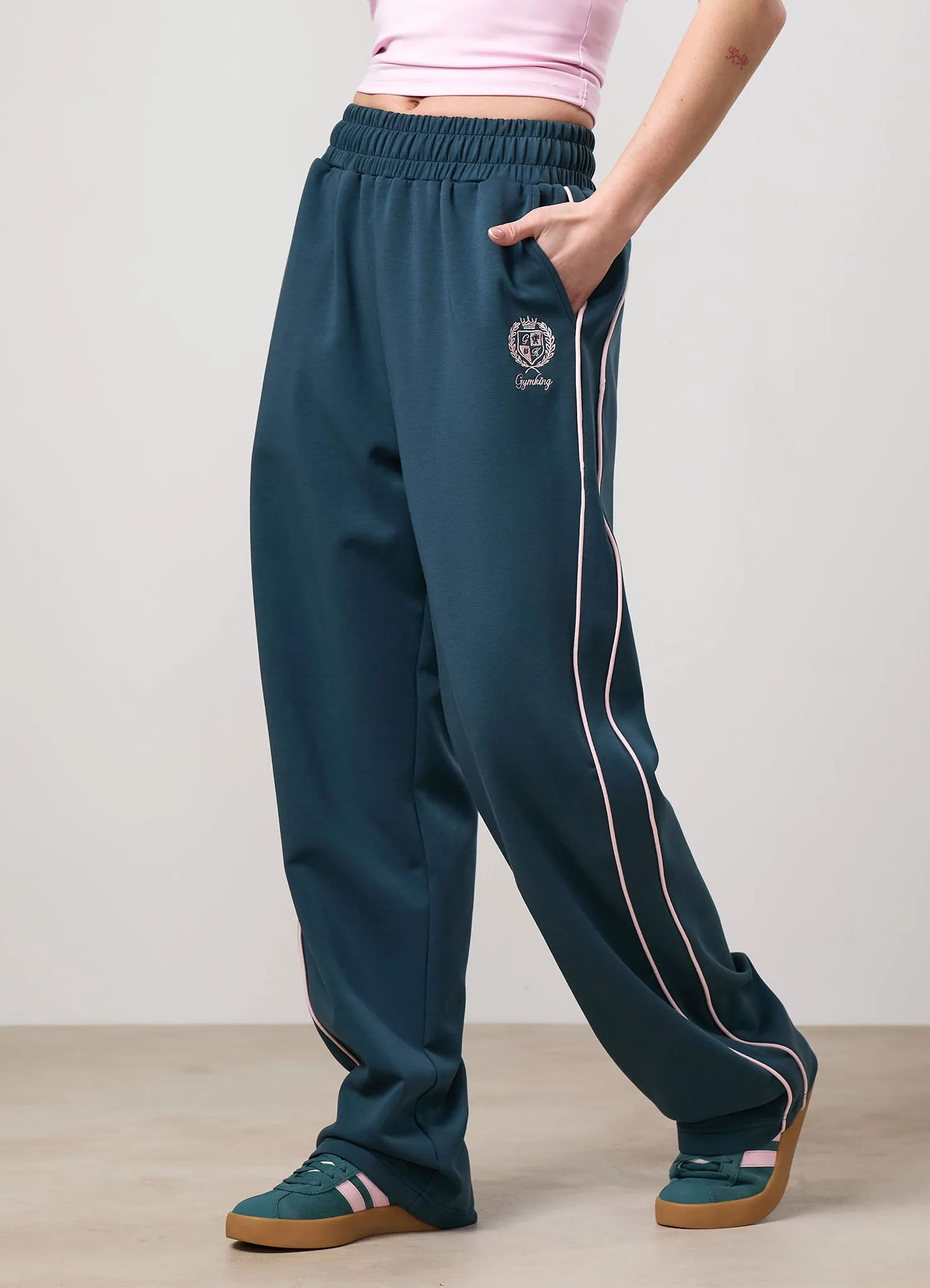 Gym King Heritage Track Tracksuit Set - Classic Teal sold by The Gym King product image thumbnail 5
