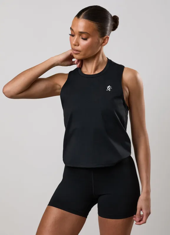 Gym King 365 Lightweight Vest - Black made by The Gym King