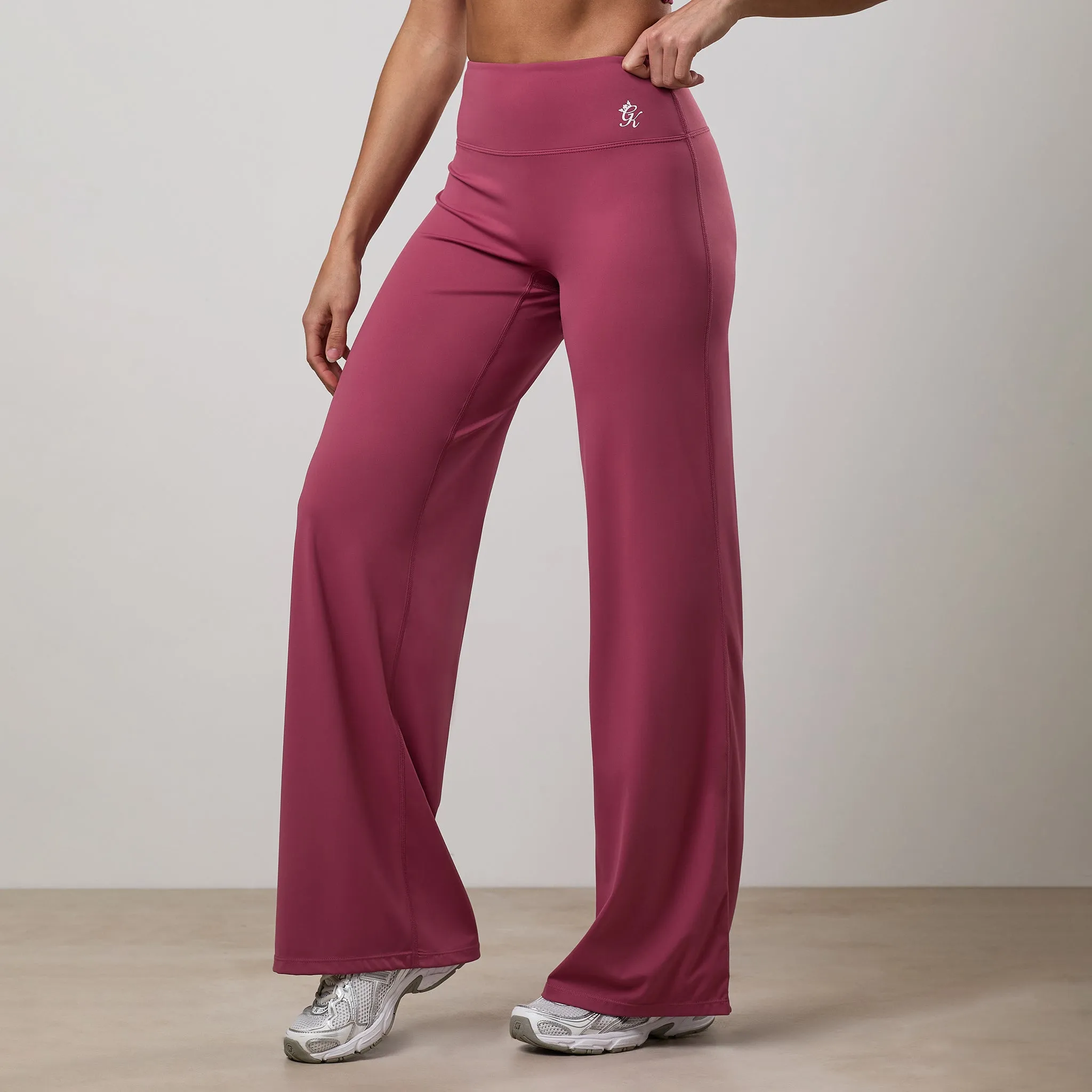 Gym King 365 Straight Leg Yoga Pant Regular - Berry sold by The Gym King product image thumbnail 2