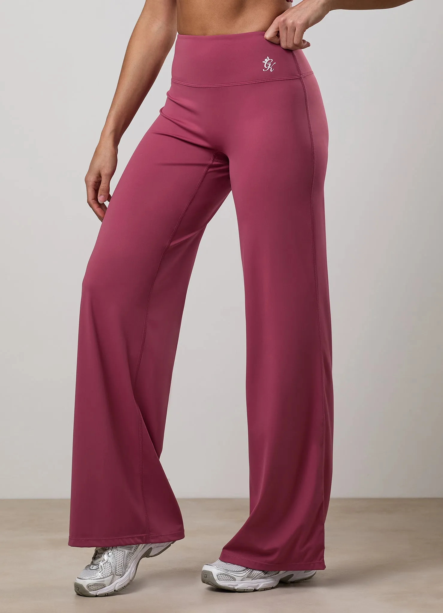 Gym King 365 Straight Leg Yoga Pant Regular - Berry sold by The Gym King product image thumbnail 4