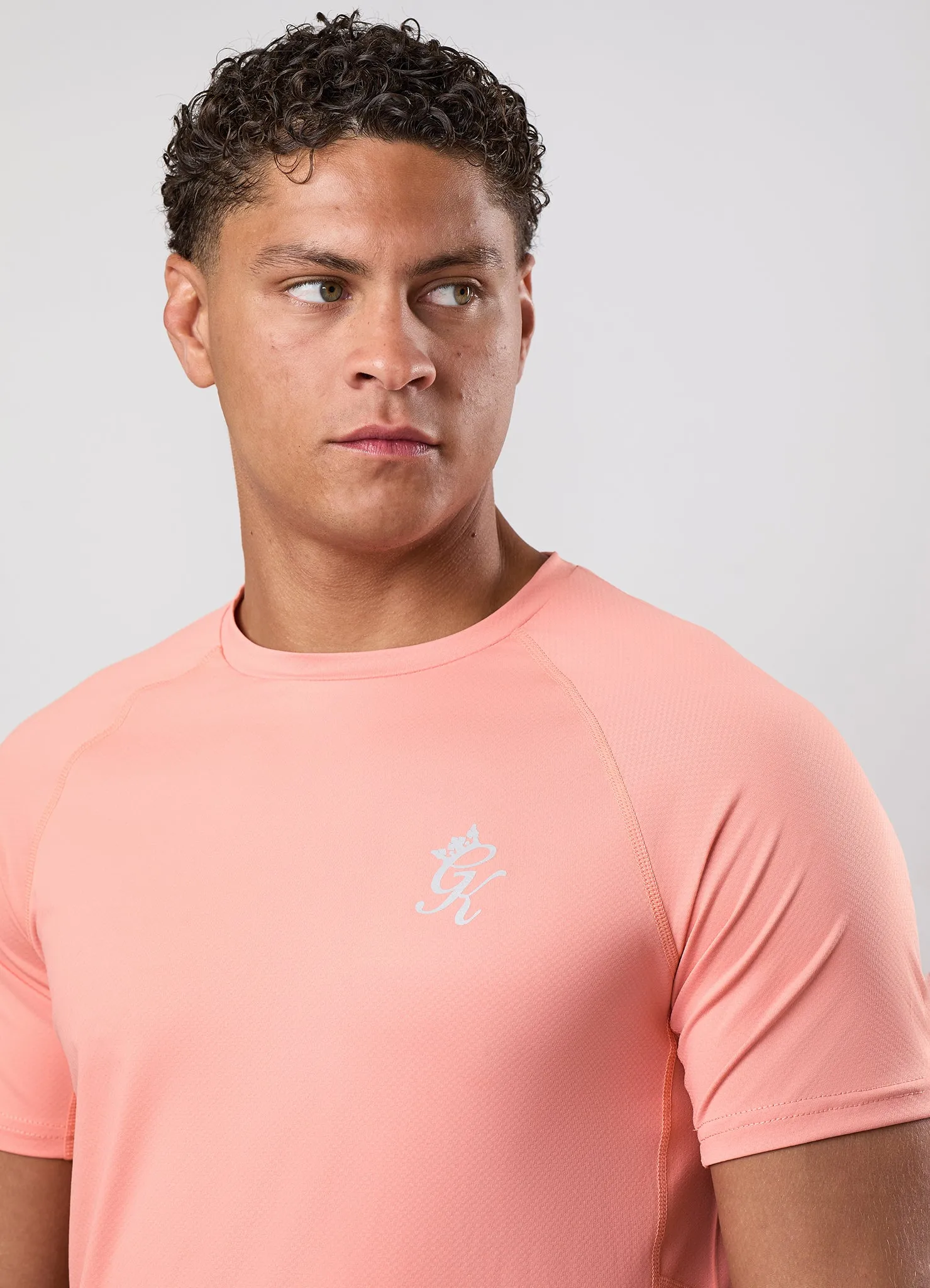 Gym King Energy Tee - Dusty Coral sold by The Gym King product image thumbnail 5