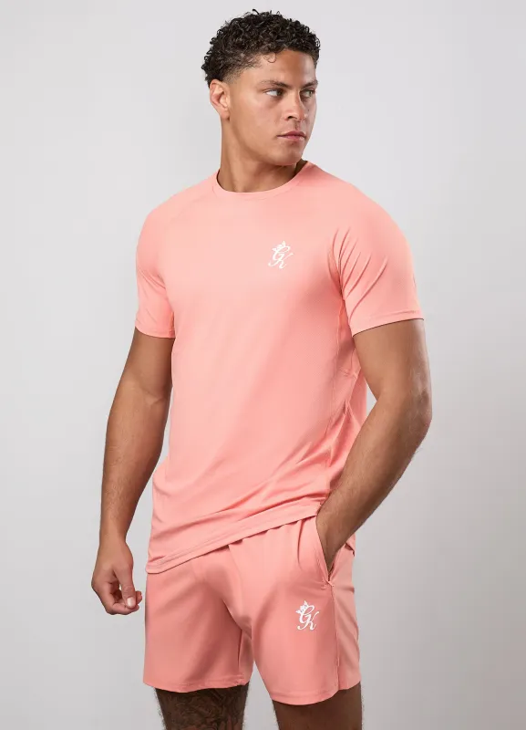 Gym King Energy Tee - Dusty Coral made by The Gym King