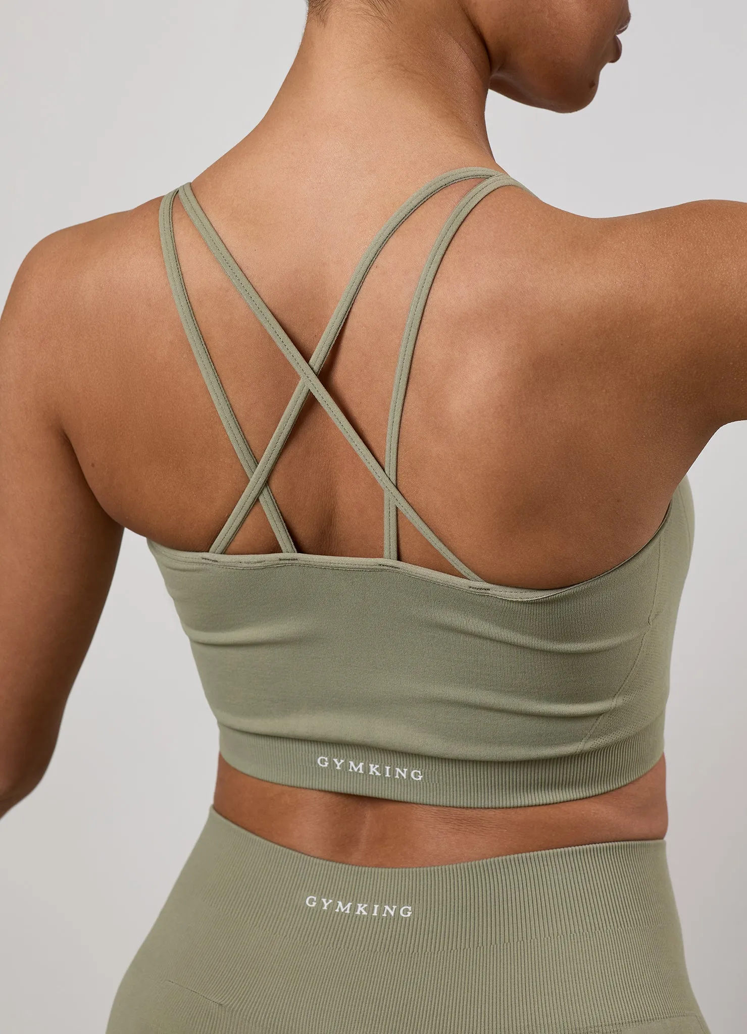 Gym King Power Lightweight Seamless Tank - Eucalyptus sold by The Gym King product image thumbnail 5