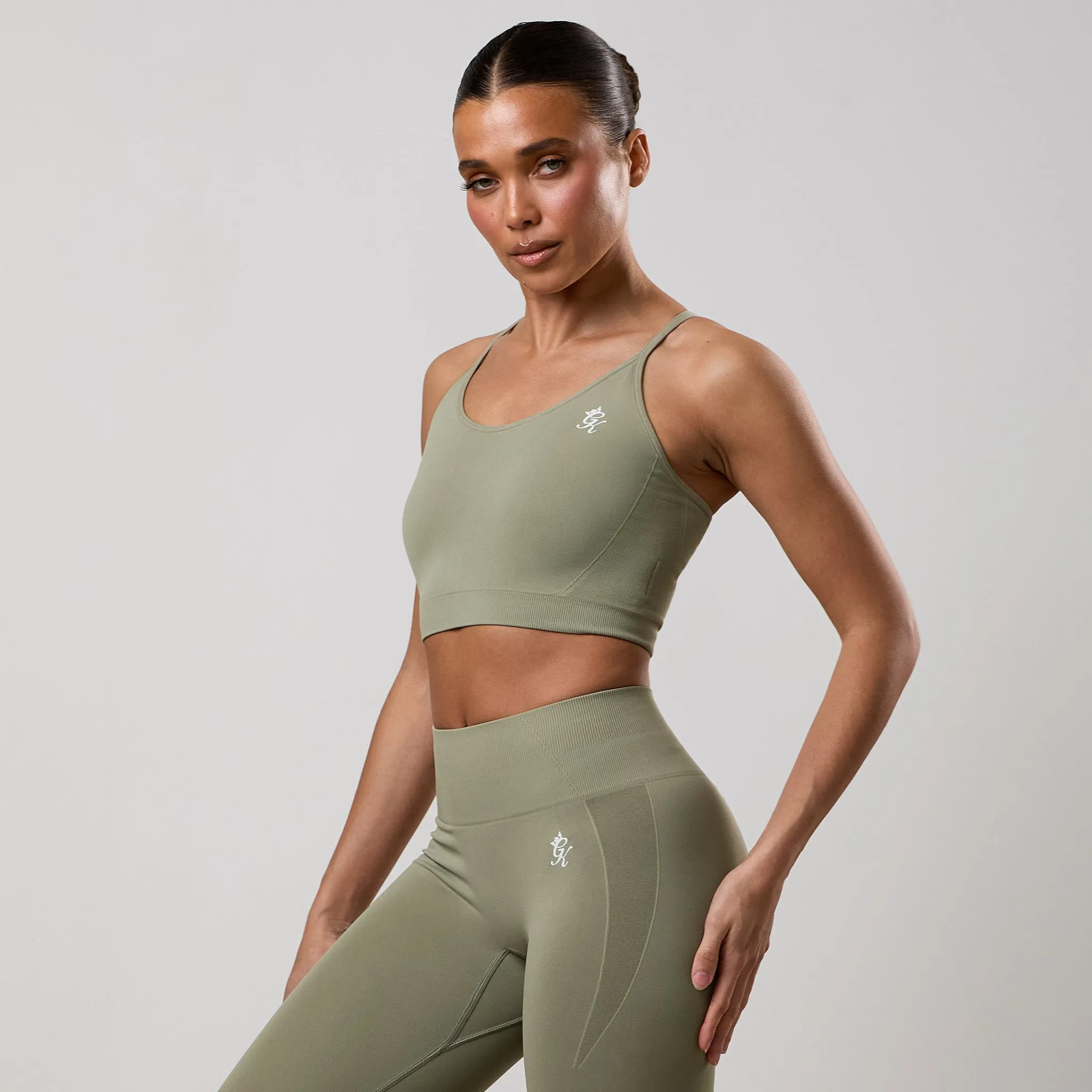 Gym King Power Lightweight Seamless Tank - Eucalyptus sold by The Gym King product image thumbnail 2