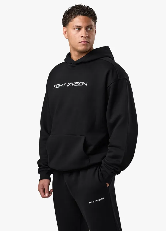 Gym King Fight Division Essential Hoodie - Black made by The Gym King