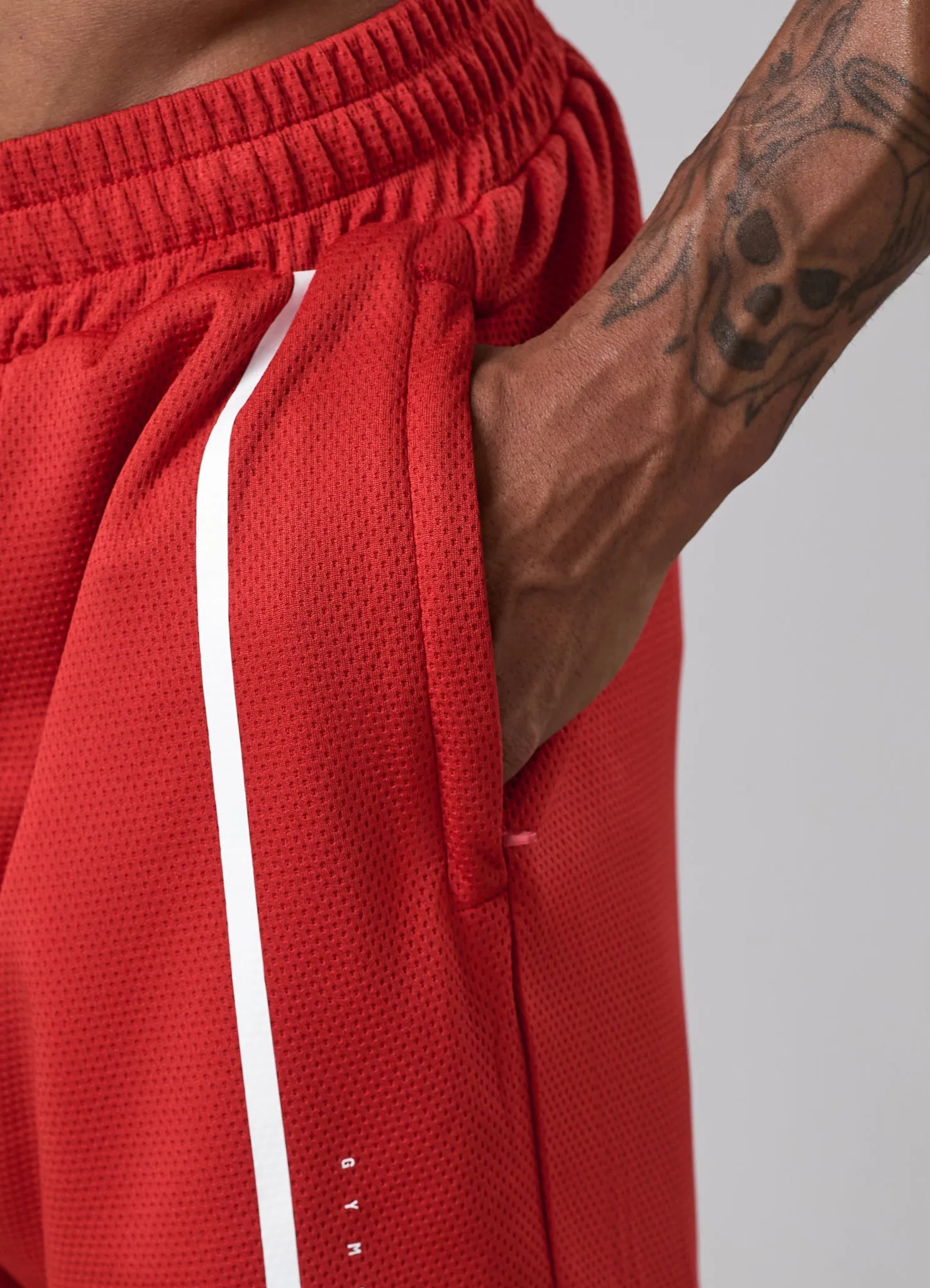 Gym King Synergy Mesh 6" Short - Core Red sold by The Gym King product image thumbnail 4