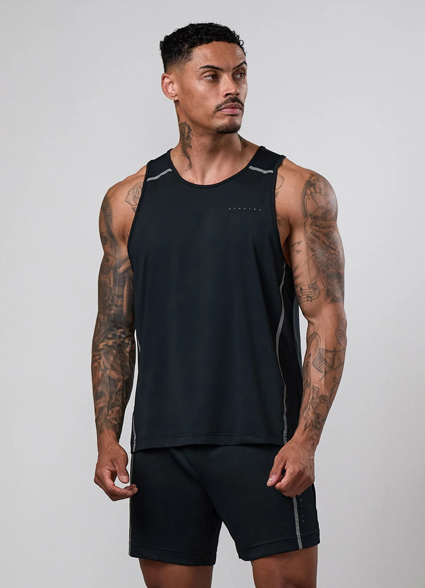 Gym King Synergy Vest - Black sold by The Gym King