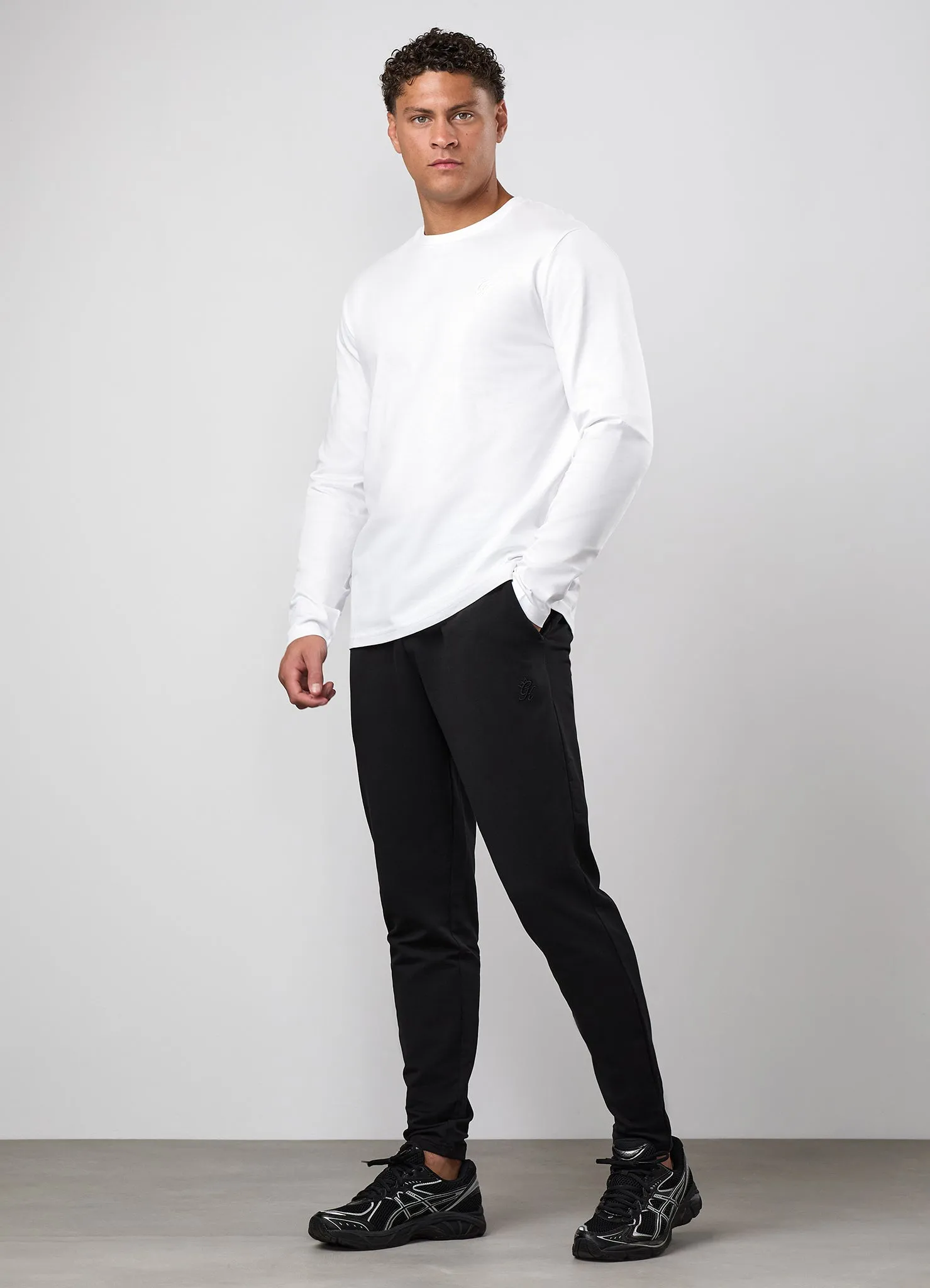 Gym King Victory Jersey Long Sleeve Tee - White sold by The Gym King product image thumbnail 3