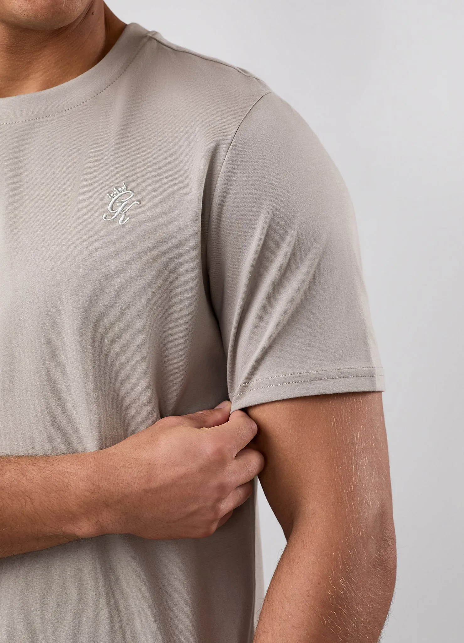 Gym King Victory Jersey T-Shirt - Taupe sold by The Gym King product image thumbnail 4