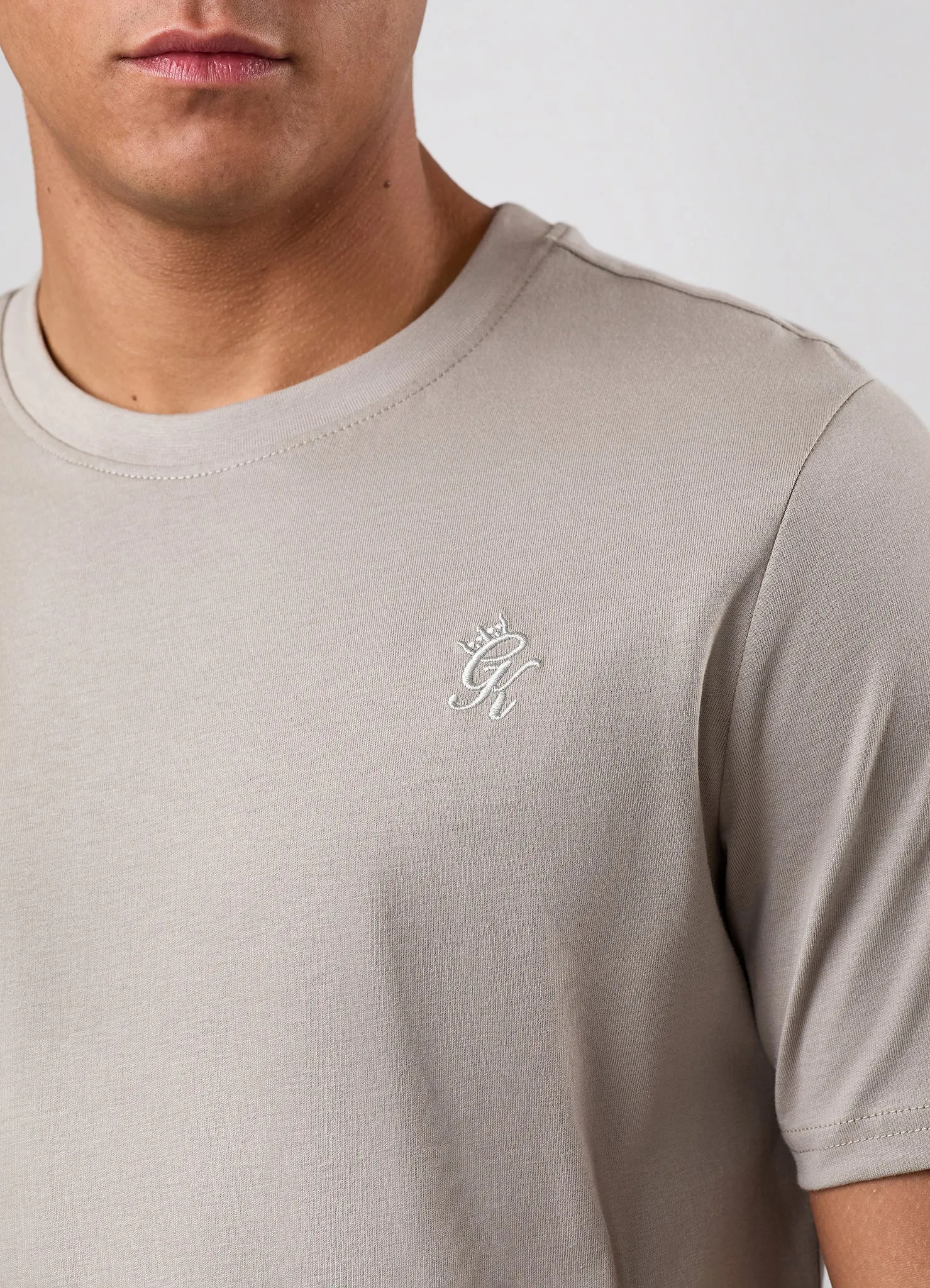 Gym King Victory Jersey T-Shirt - Taupe sold by The Gym King product image thumbnail 5