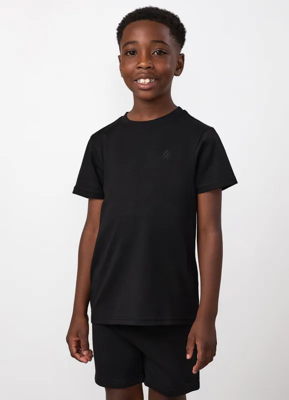 Gym King Younger Kids Victory Jersey T-Shirt - Black made by The Gym King