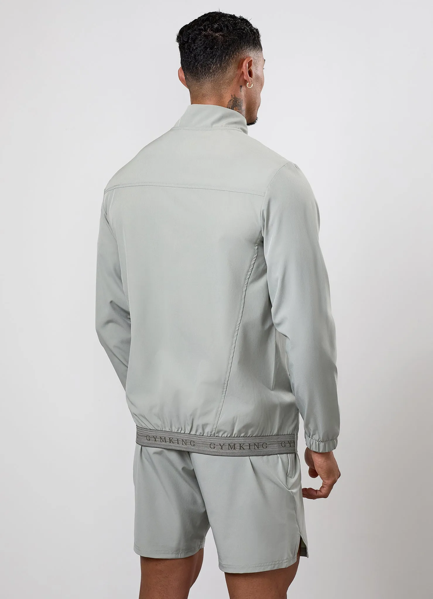Gym King Limitless Woven Jacket - Soft Sage sold by The Gym King product image thumbnail 4