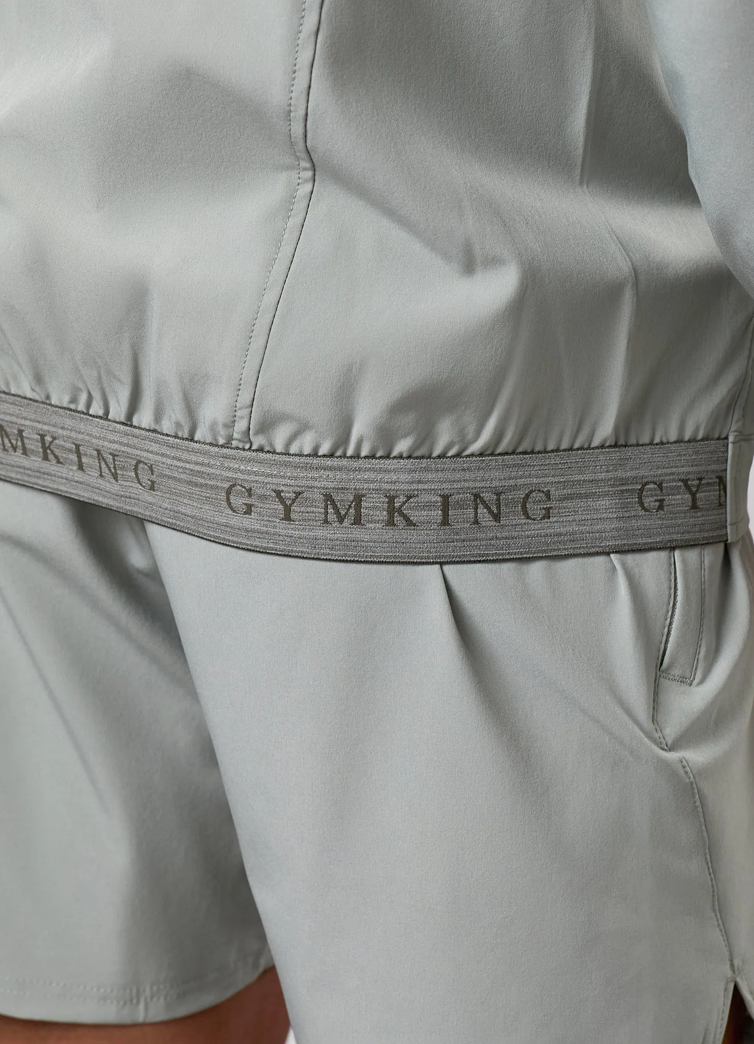 Gym King Limitless Woven Jacket - Soft Sage sold by The Gym King product image thumbnail 5