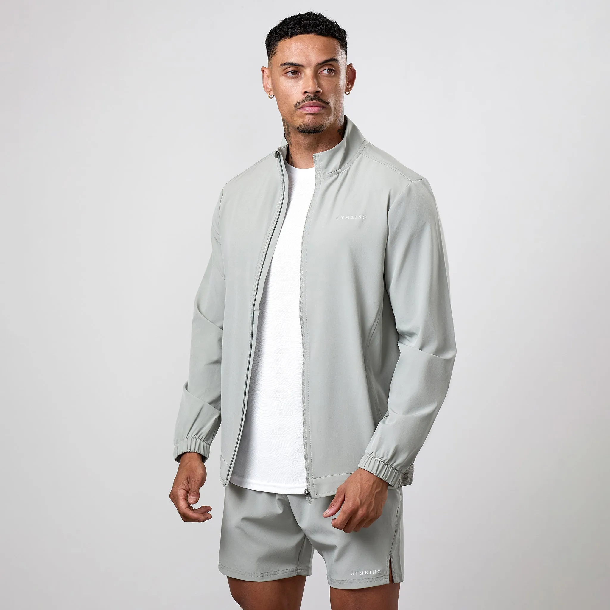 Gym King Limitless Woven Jacket - Soft Sage sold by The Gym King product image thumbnail 2