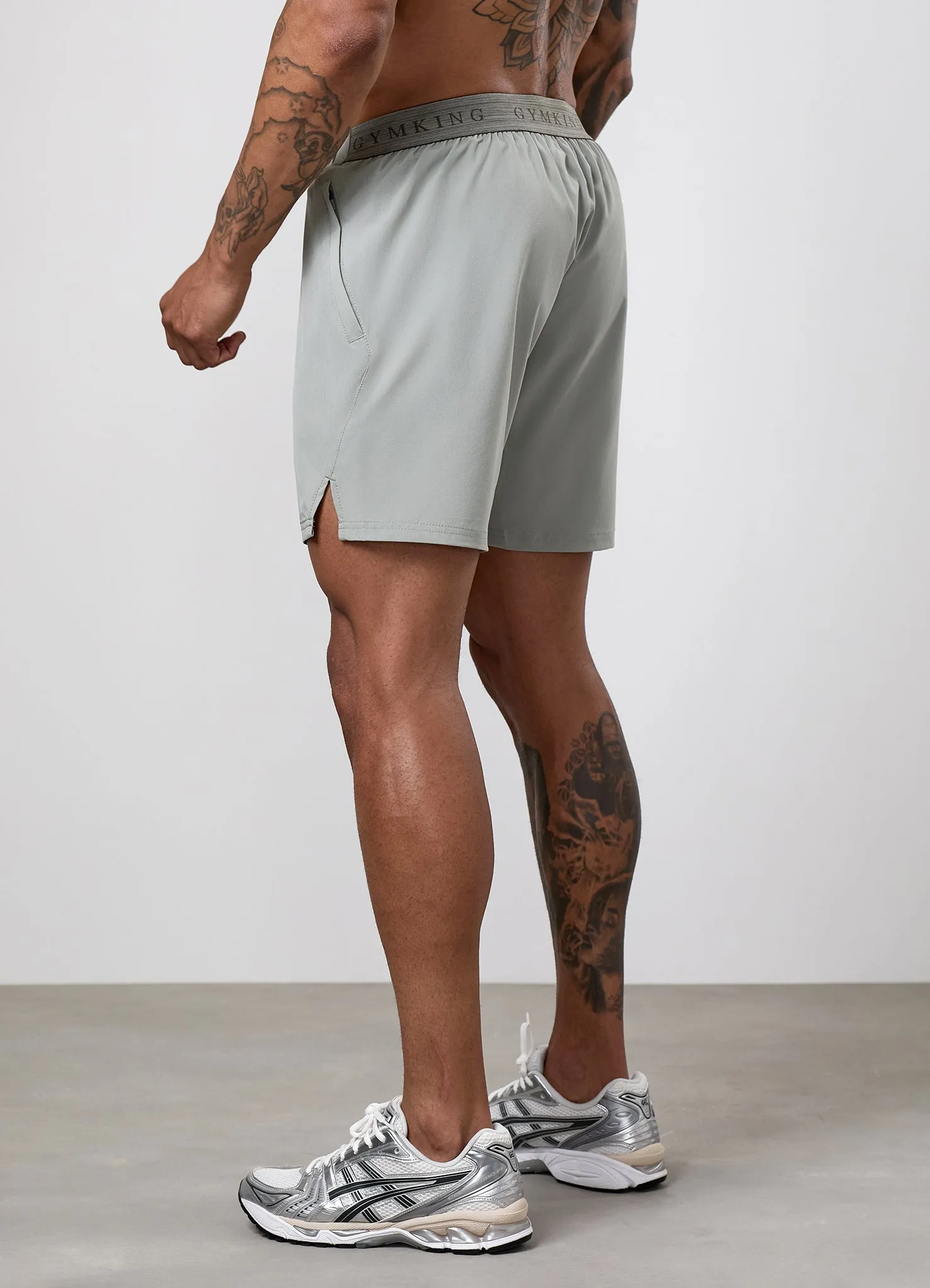 Gym King Limitless Short 6" - Soft Sage sold by The Gym King product image thumbnail 2
