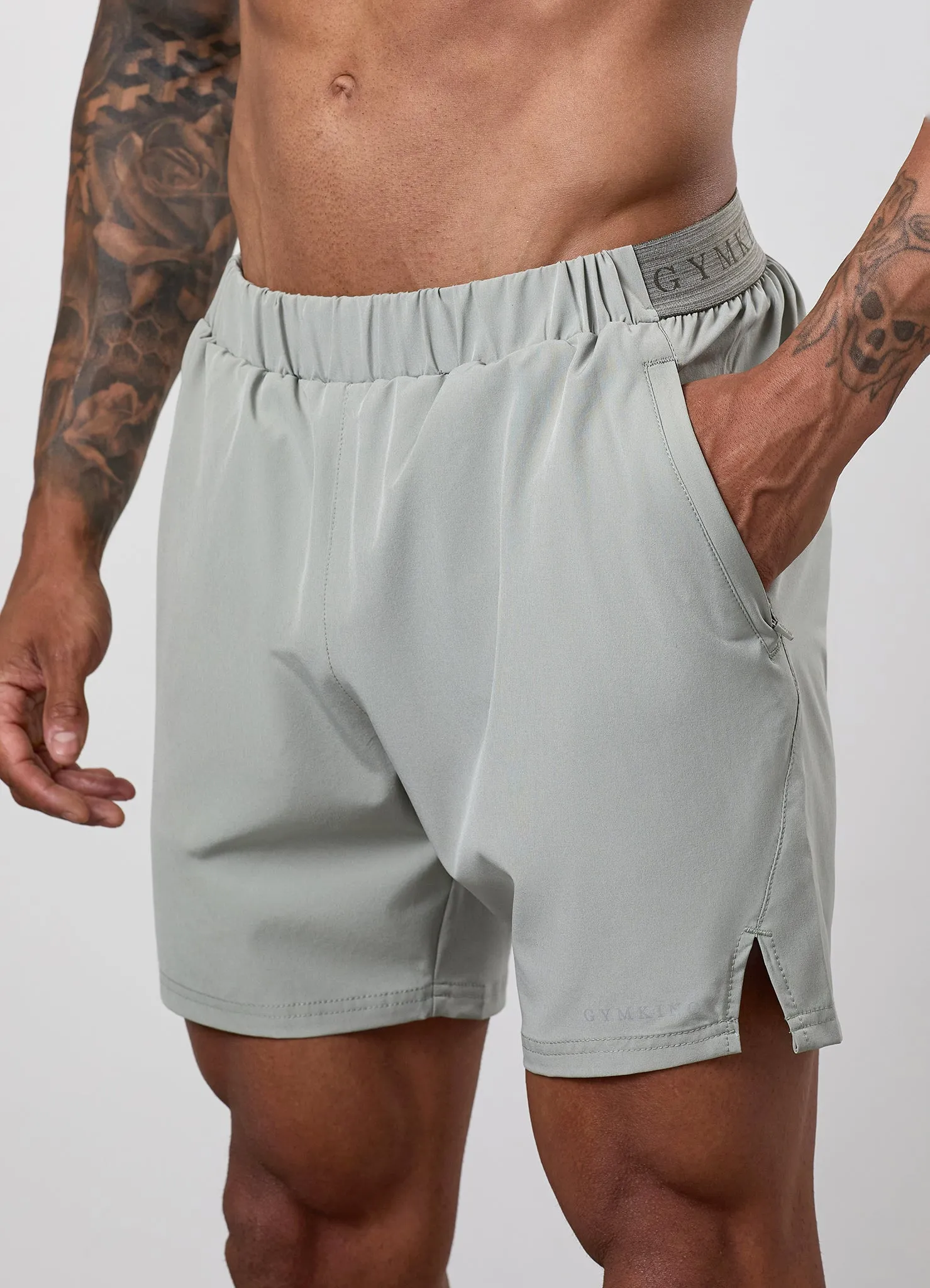 Gym King Limitless Short 6" - Soft Sage sold by The Gym King product image thumbnail 3