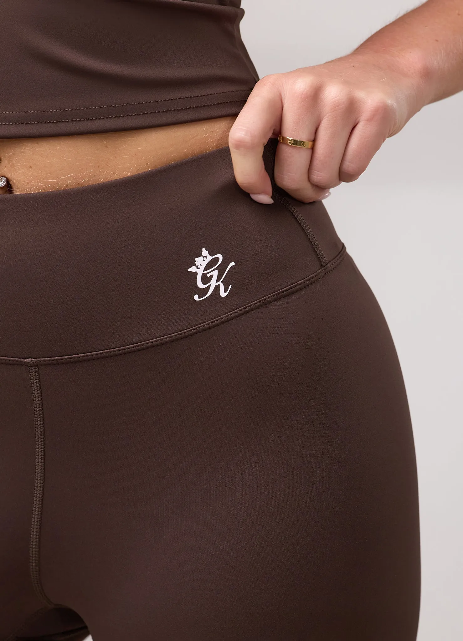 Gym King 365 Legging- Dark Chocolate sold by The Gym King product image thumbnail 4