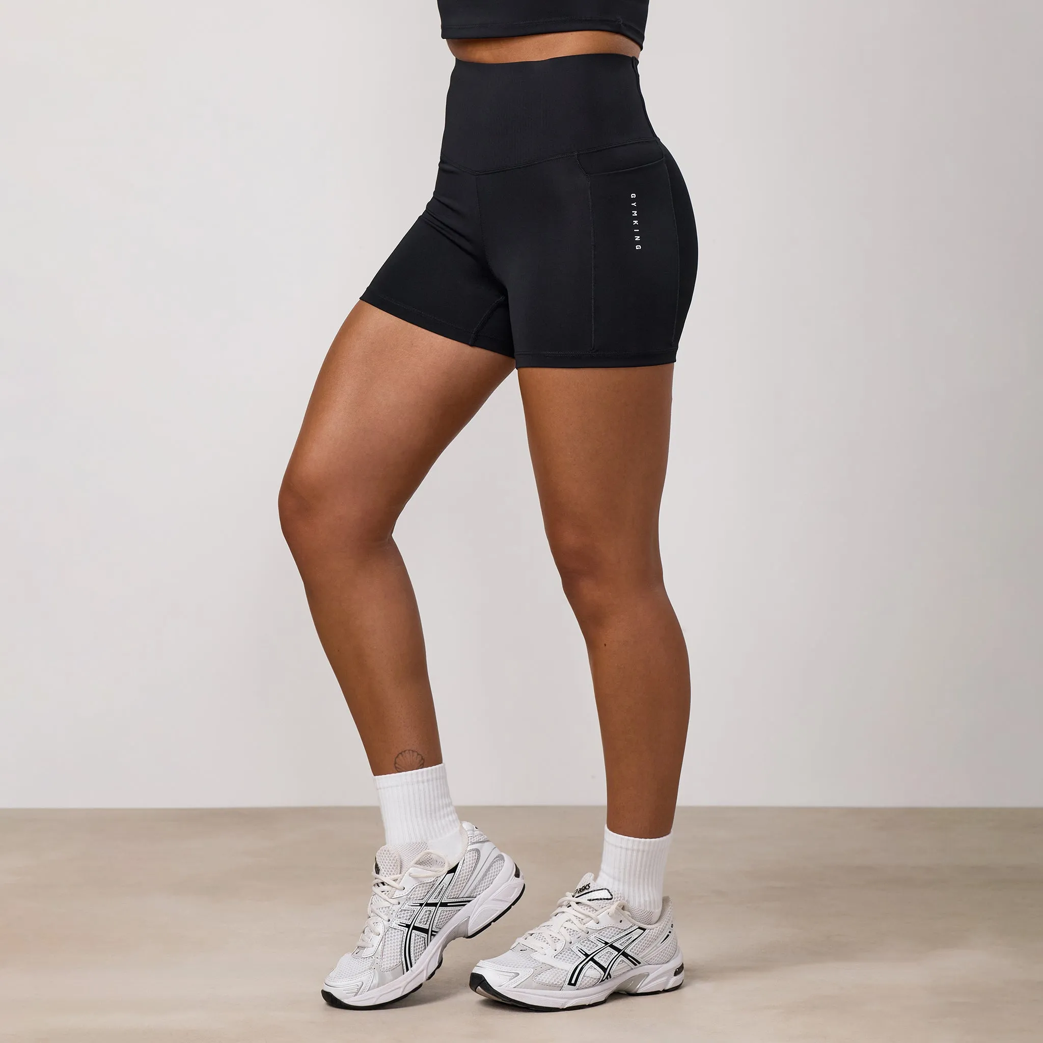 Gym King Precision 4" Short - Black sold by The Gym King product image thumbnail 2