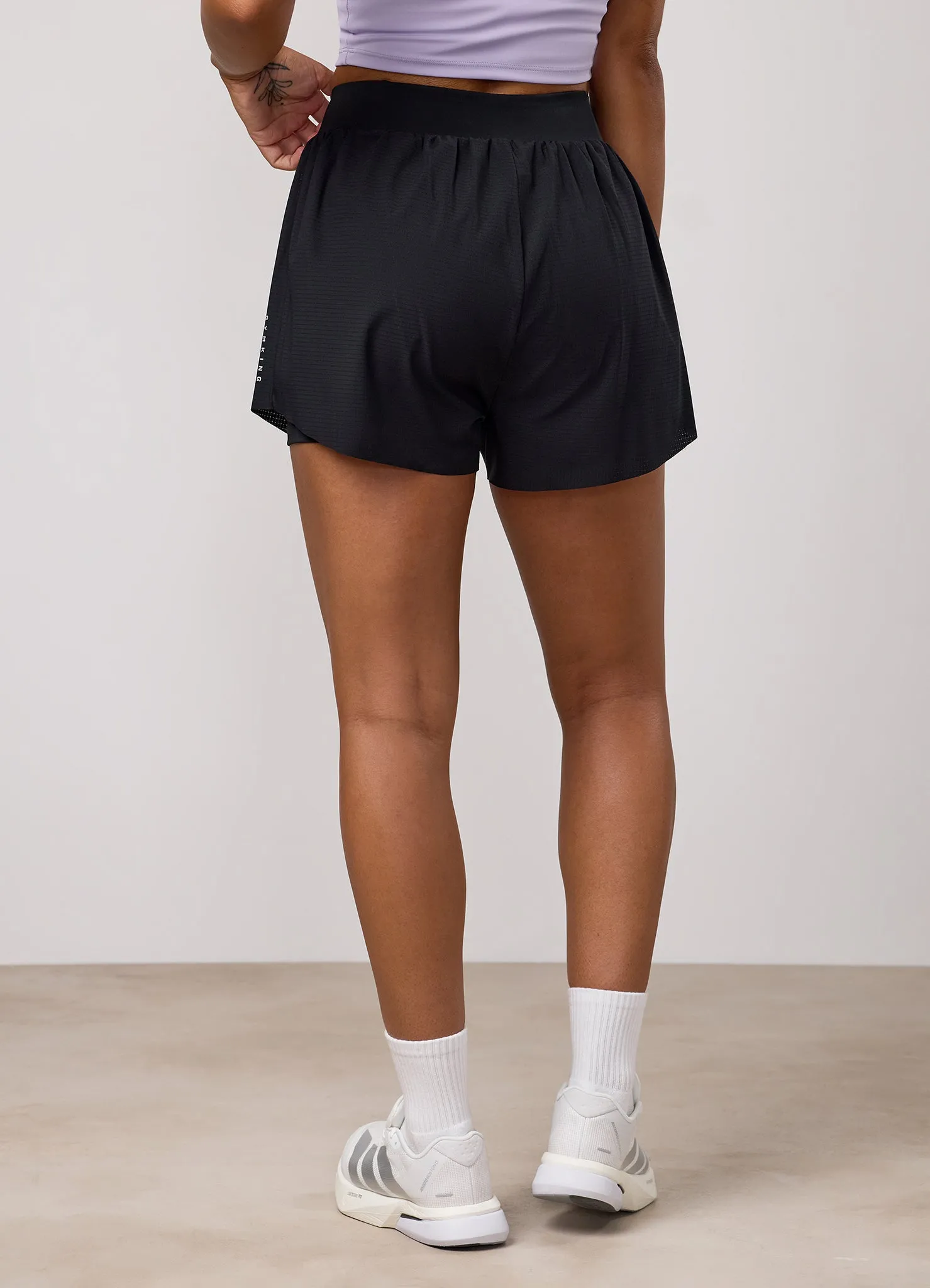 Gym King Precision Running Short - Black sold by The Gym King product image thumbnail 3