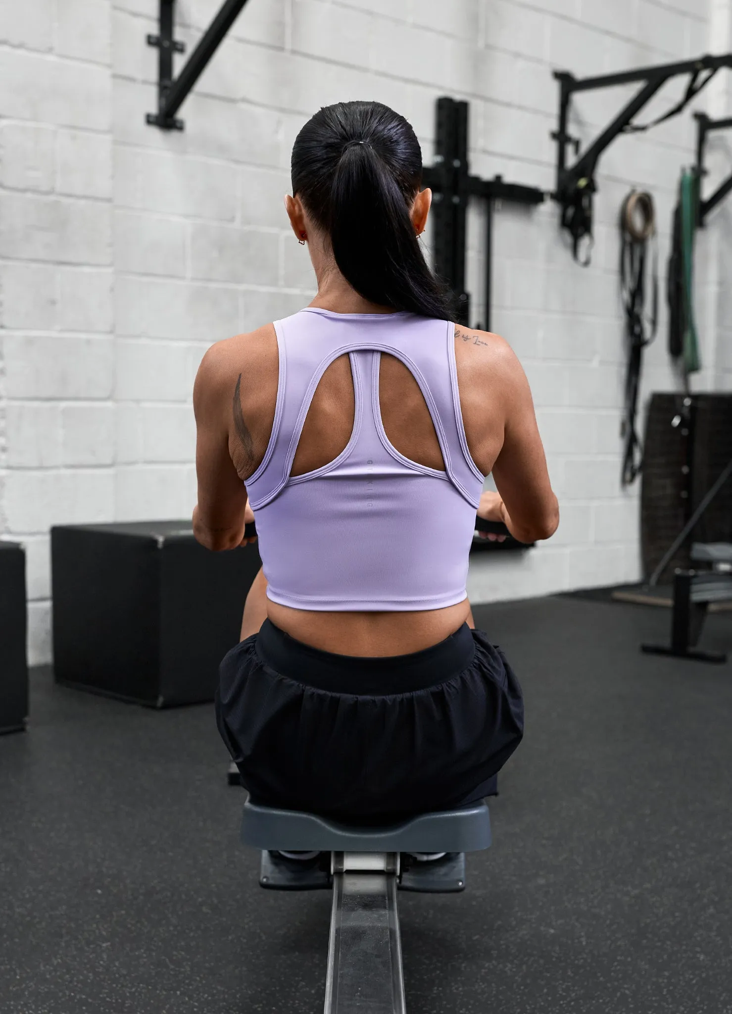 Gym King Precision Cut Out Tank - Lavender sold by The Gym King product image thumbnail 5