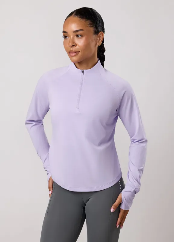 Gym King Precision 1/4 Zip Funnel - Lavender made by The Gym King