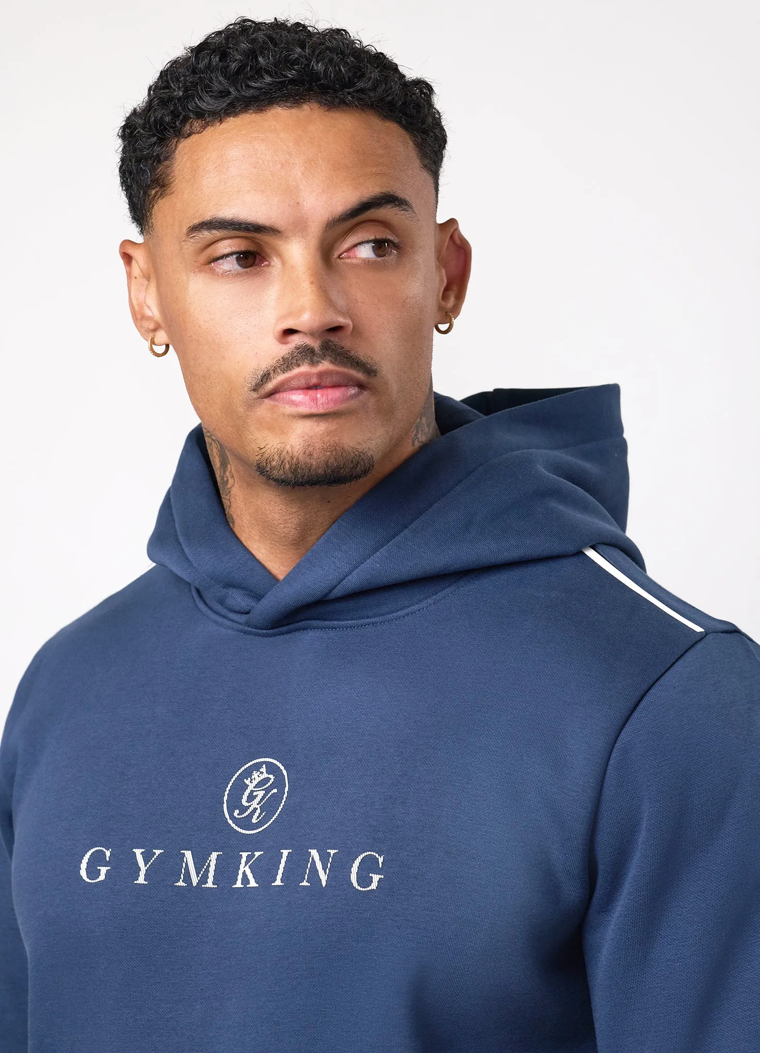 Gym King Pro Logo V2 Hoodie - Midnight sold by The Gym King product image thumbnail 4
