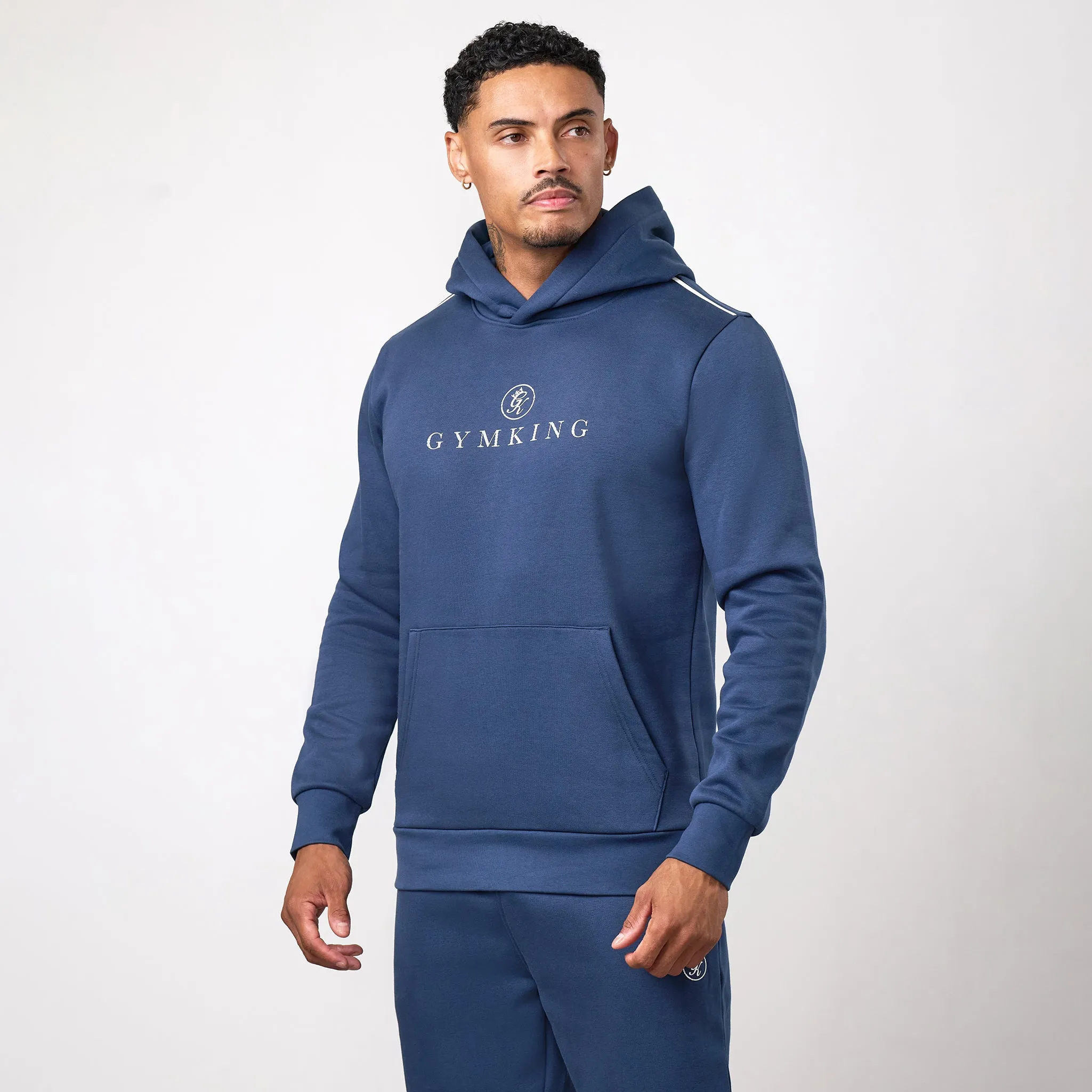 Gym King Pro Logo V2 Hoodie - Midnight sold by The Gym King product image thumbnail 2